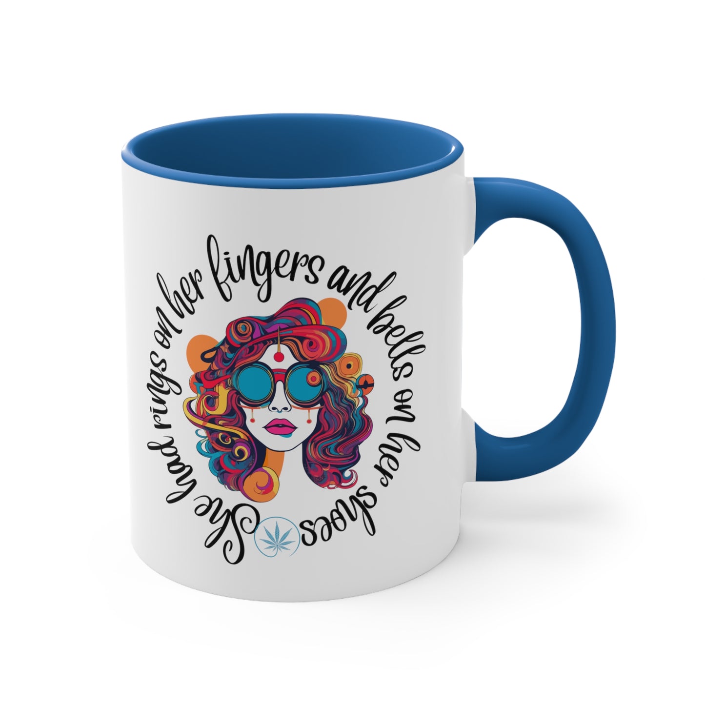 Grateful Dead song lyrics mug scarlet begonias inspired gift for deadheads she had rings on her fingers