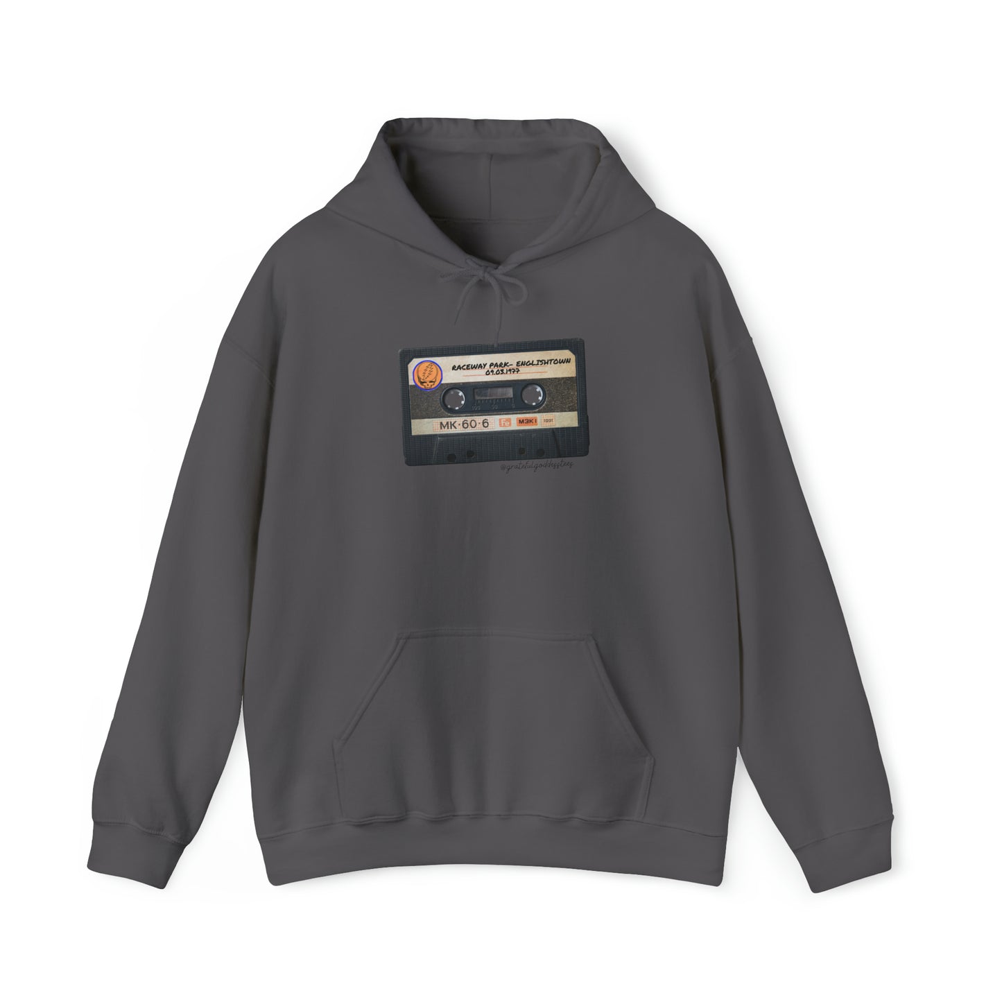 Grateful Dead Vintage cassette bootleg tape Hoodie Sweatshirt Englishtown 1977