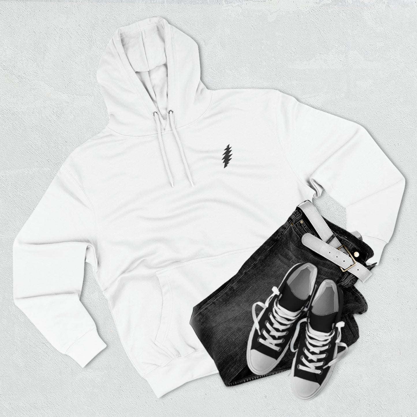Grateful Dead Classic Bolt Prankster Neal Cassady Premium Pullover Hoodie Cassidy