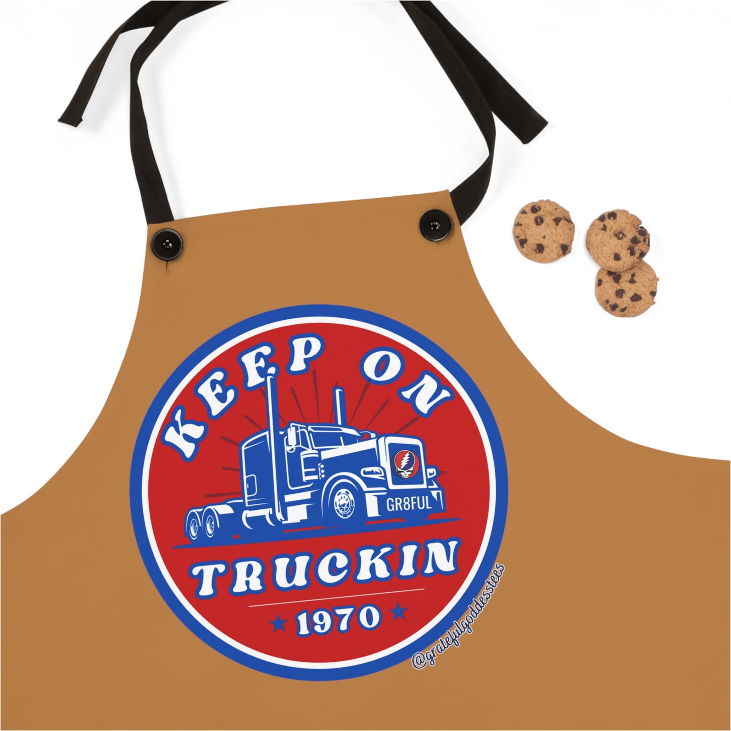 Grateful Dead inspired Truckin apron