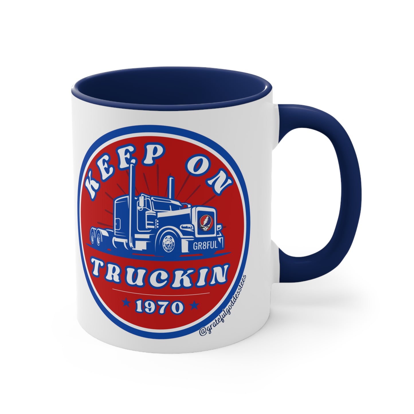 Grateful Dead keep on truckin Mug for deadheads