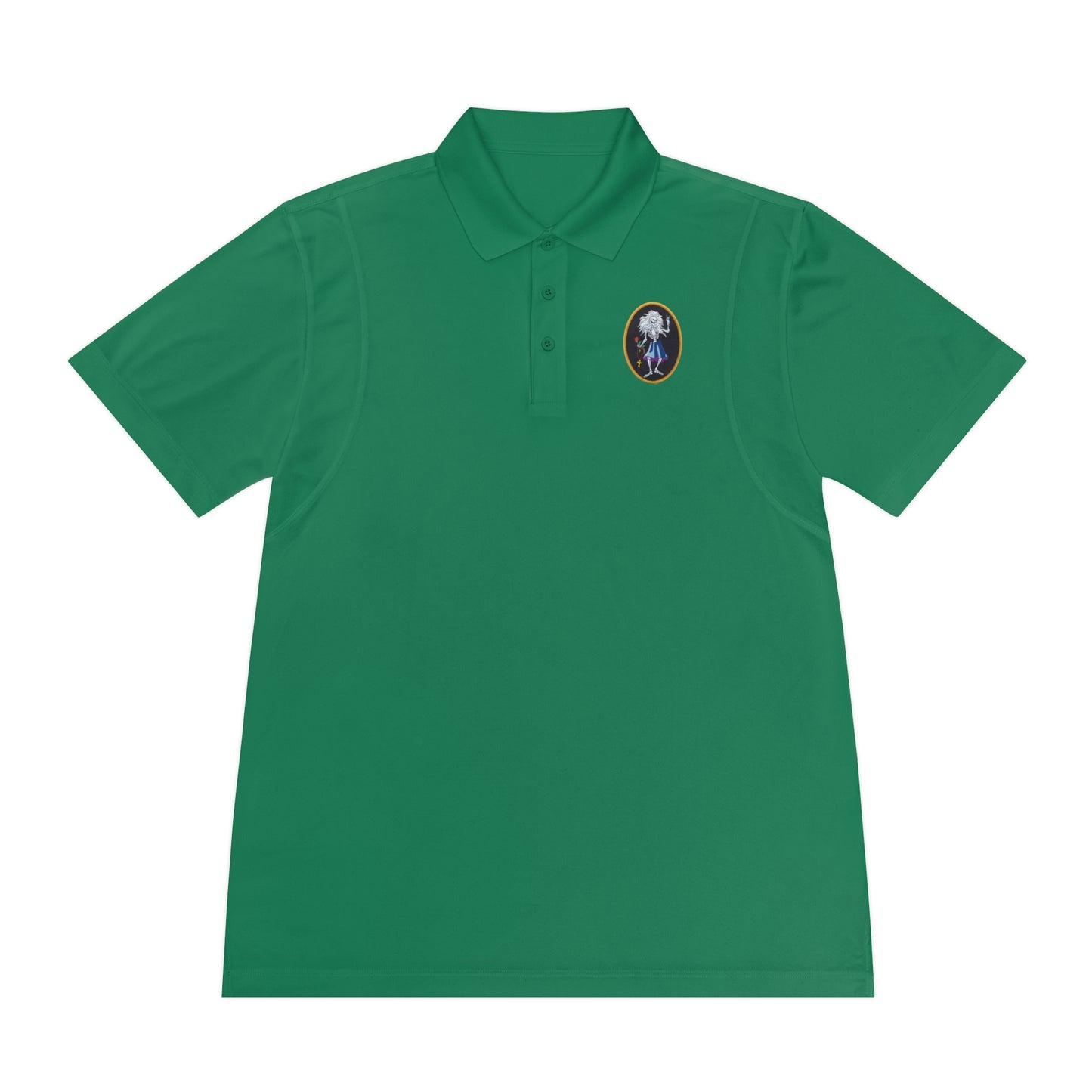 Grateful Dead polo shirt featuring Jerry Garcia's Rosebud