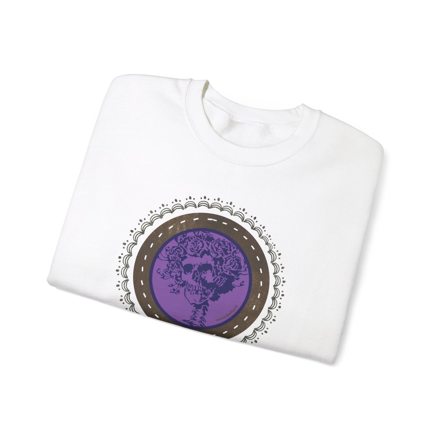Grateful Dead vintage skull and roses Sweatshirt Bertha longsleeve Heavy Blend™ Crewneck Sweatshirt for Deadheads