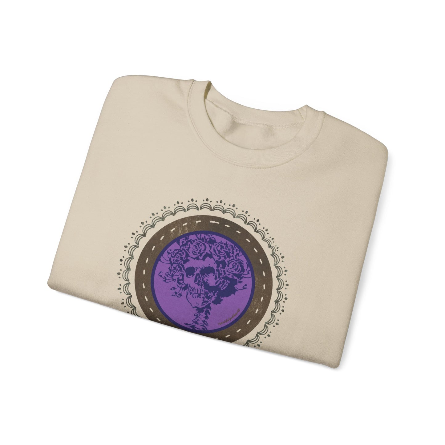Grateful Dead vintage skull and roses Sweatshirt Bertha longsleeve Heavy Blend™ Crewneck Sweatshirt for Deadheads
