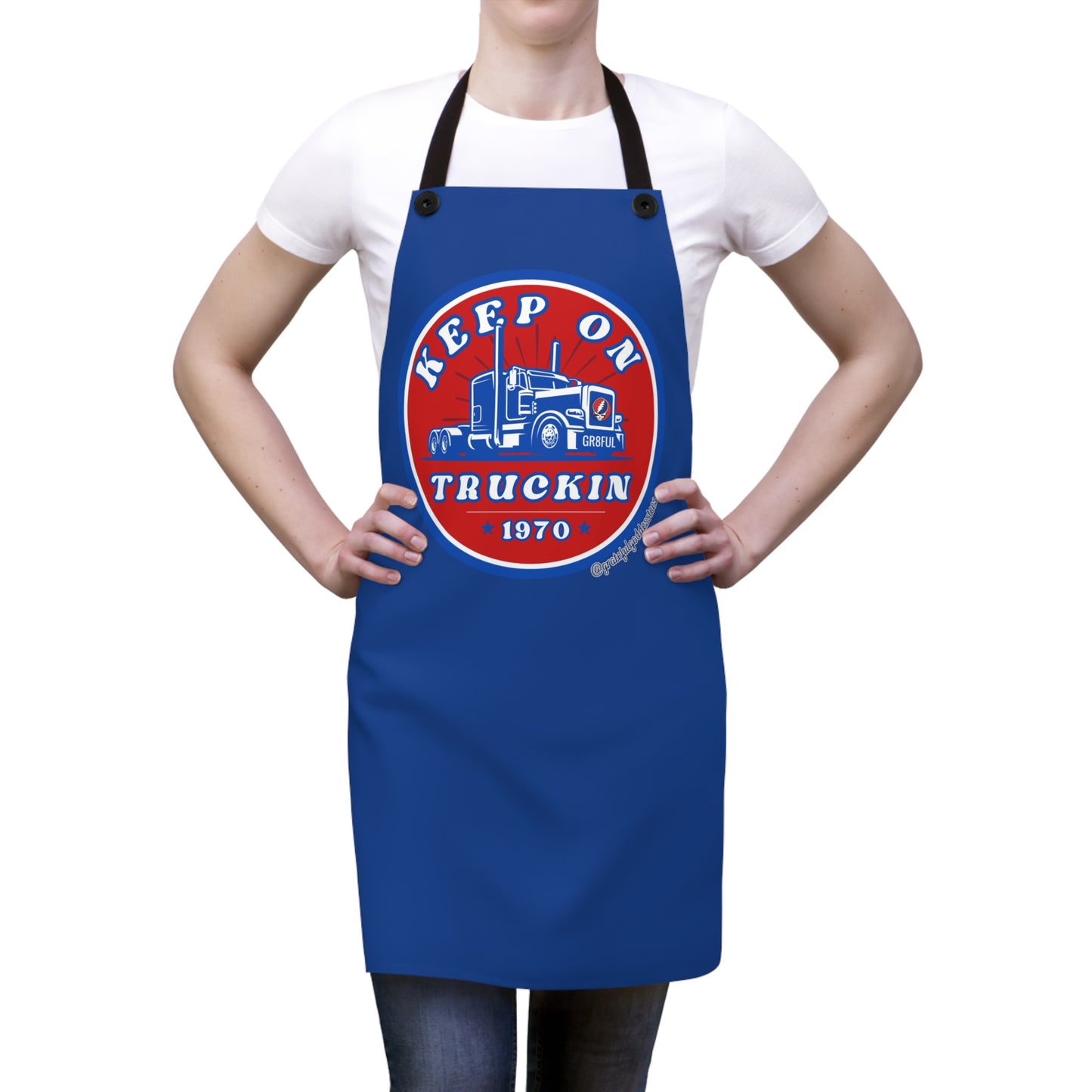 Grateful Dead inspired Truckin apron