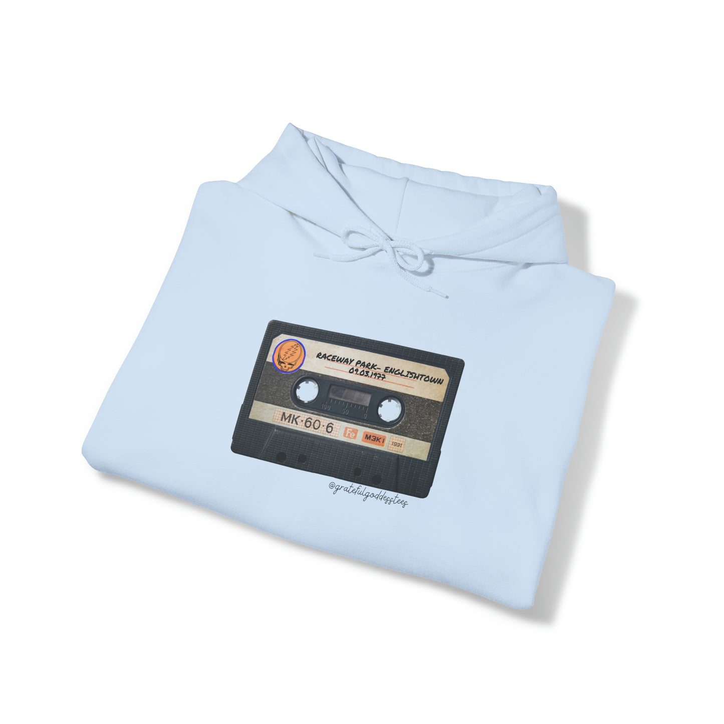 Grateful Dead Vintage cassette bootleg tape Hoodie Sweatshirt Englishtown 1977