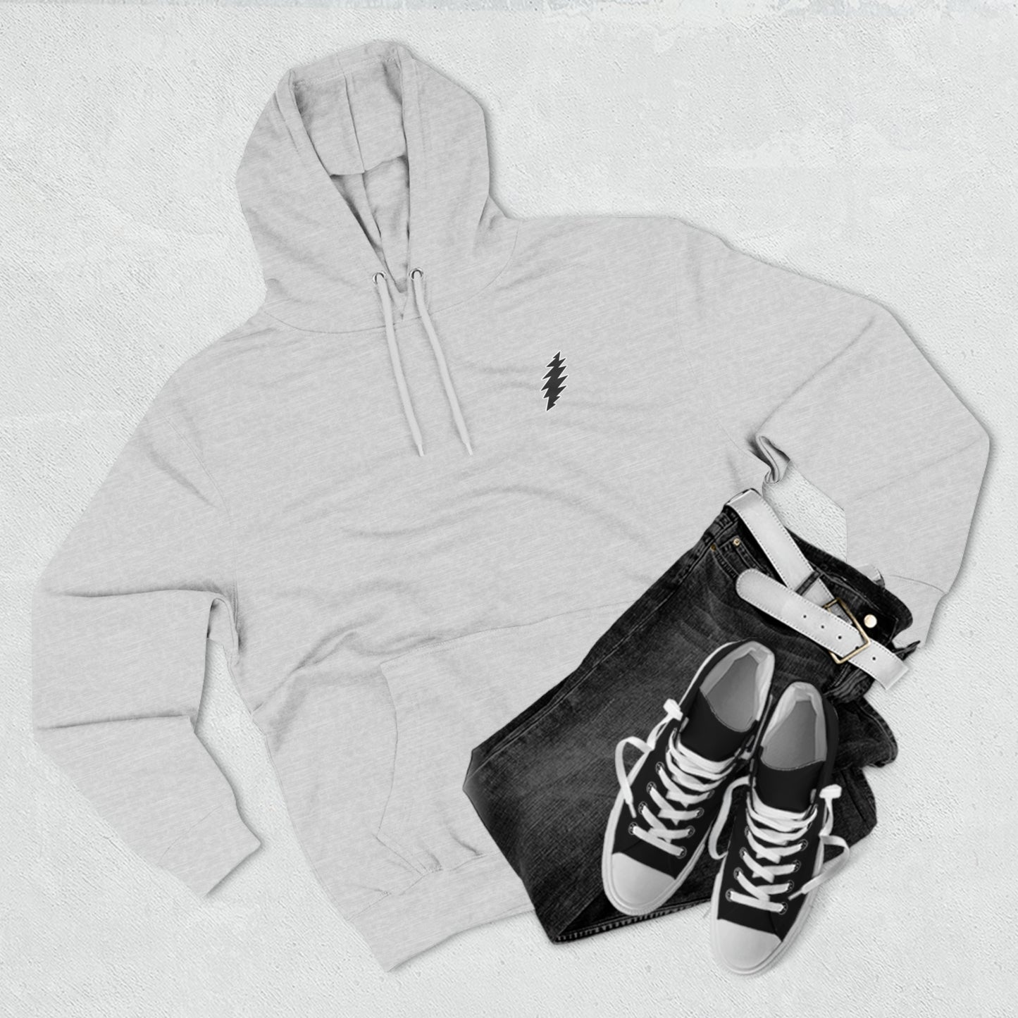 Grateful Dead Classic Bolt Prankster Neal Cassady Premium Pullover Hoodie Cassidy