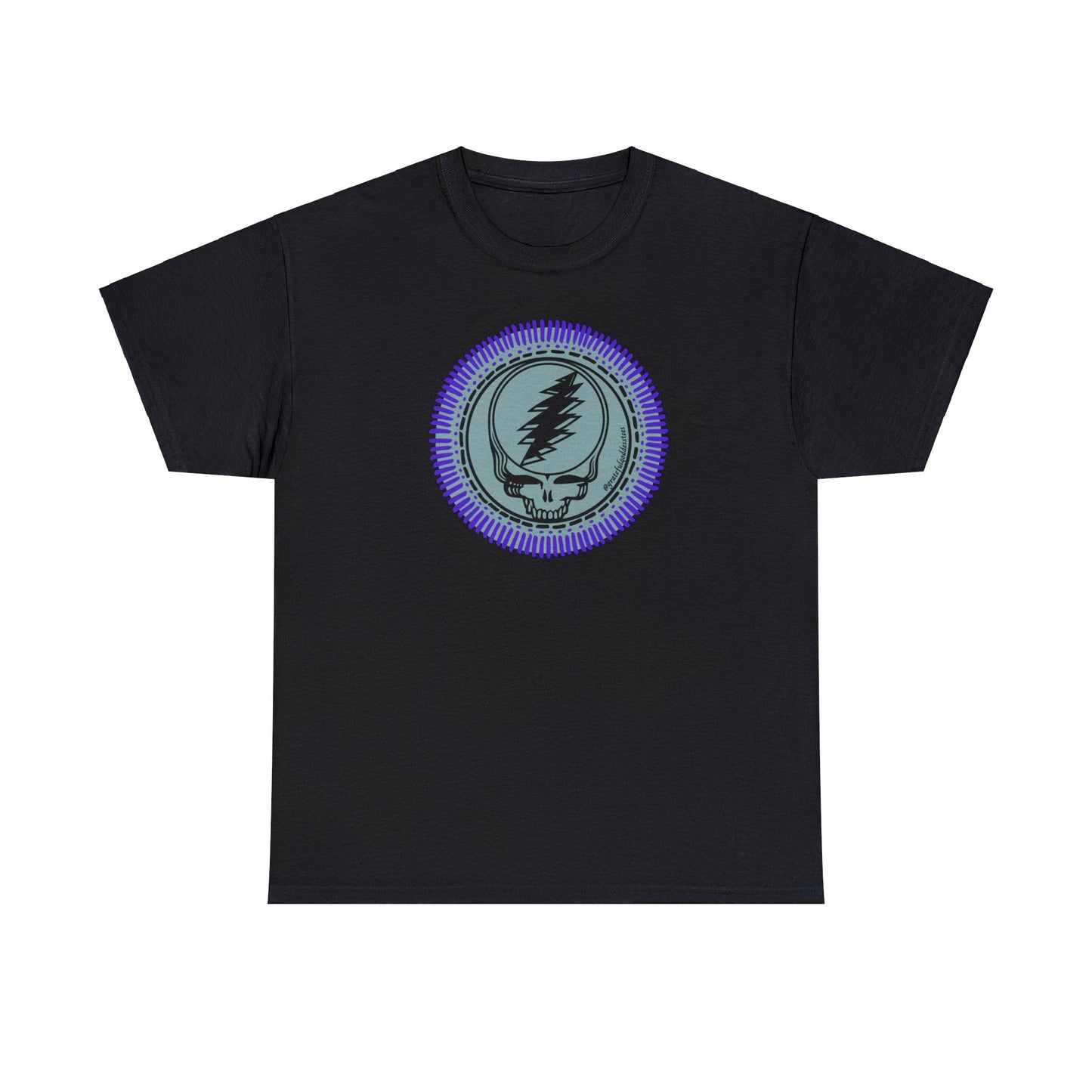 Grateful Dead steal your face mandala inspired tshirt