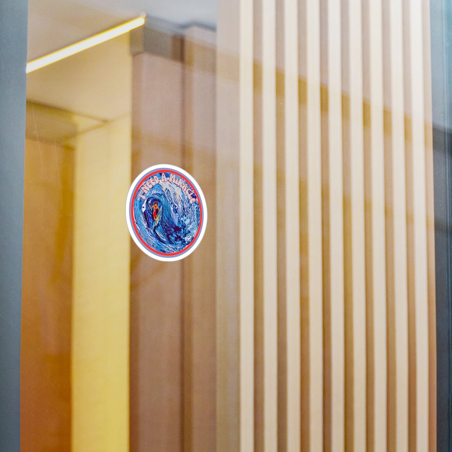 I need a Miracle sticker, original artwork