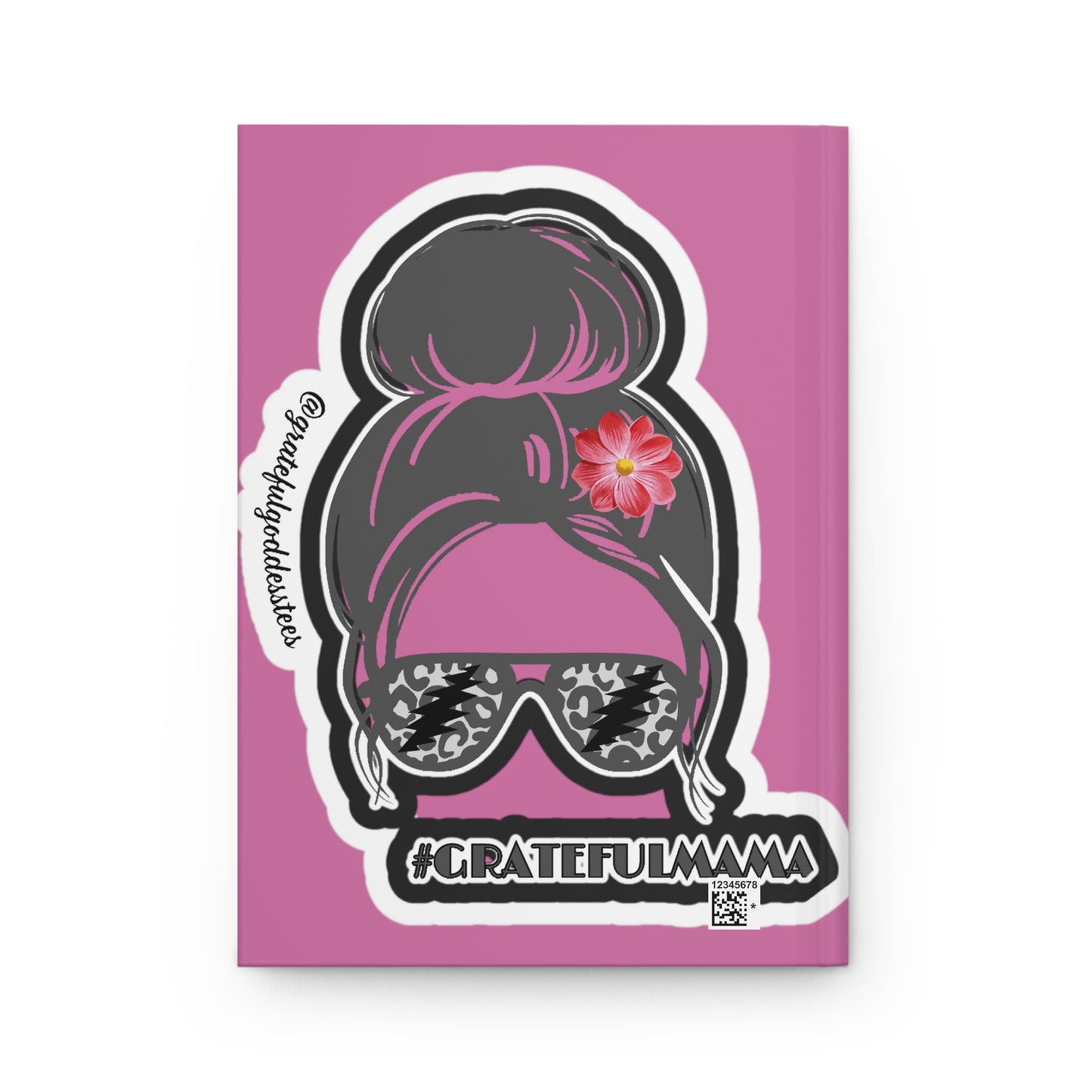 Grateful Dead inspired grateful mama Hardcover Journal