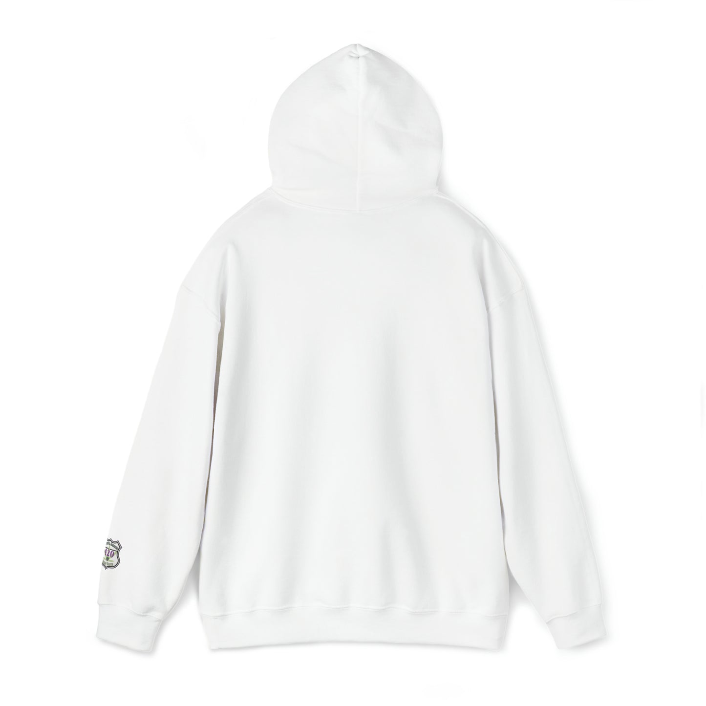 420 clock hoodie- cannabis couture neon 420 clock, print on front and left sleeve- 420 stoner sweatshirt marijuana high end stoner apparel