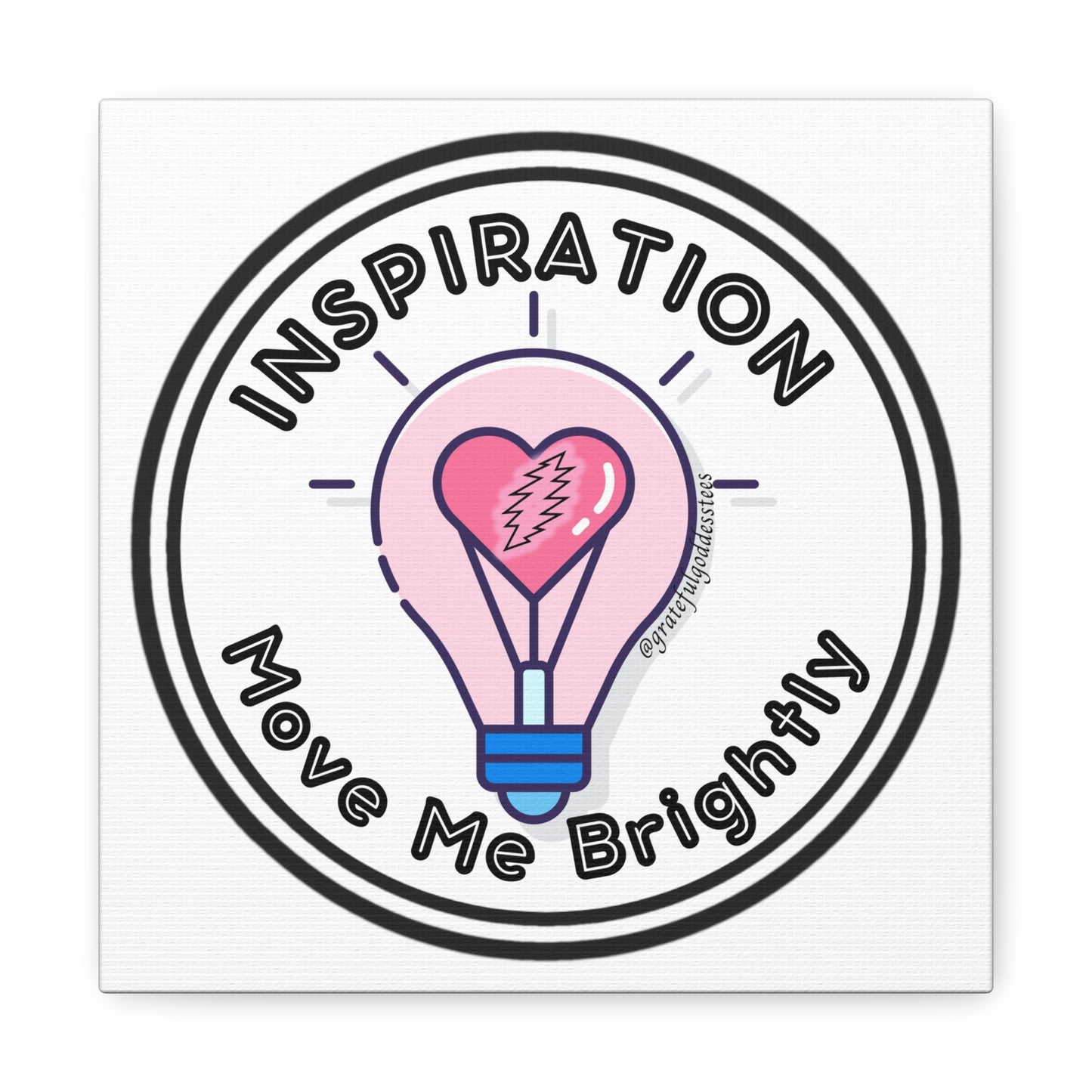 Inspiration Move Me Brightly 13 point Grateful Dead inspired art