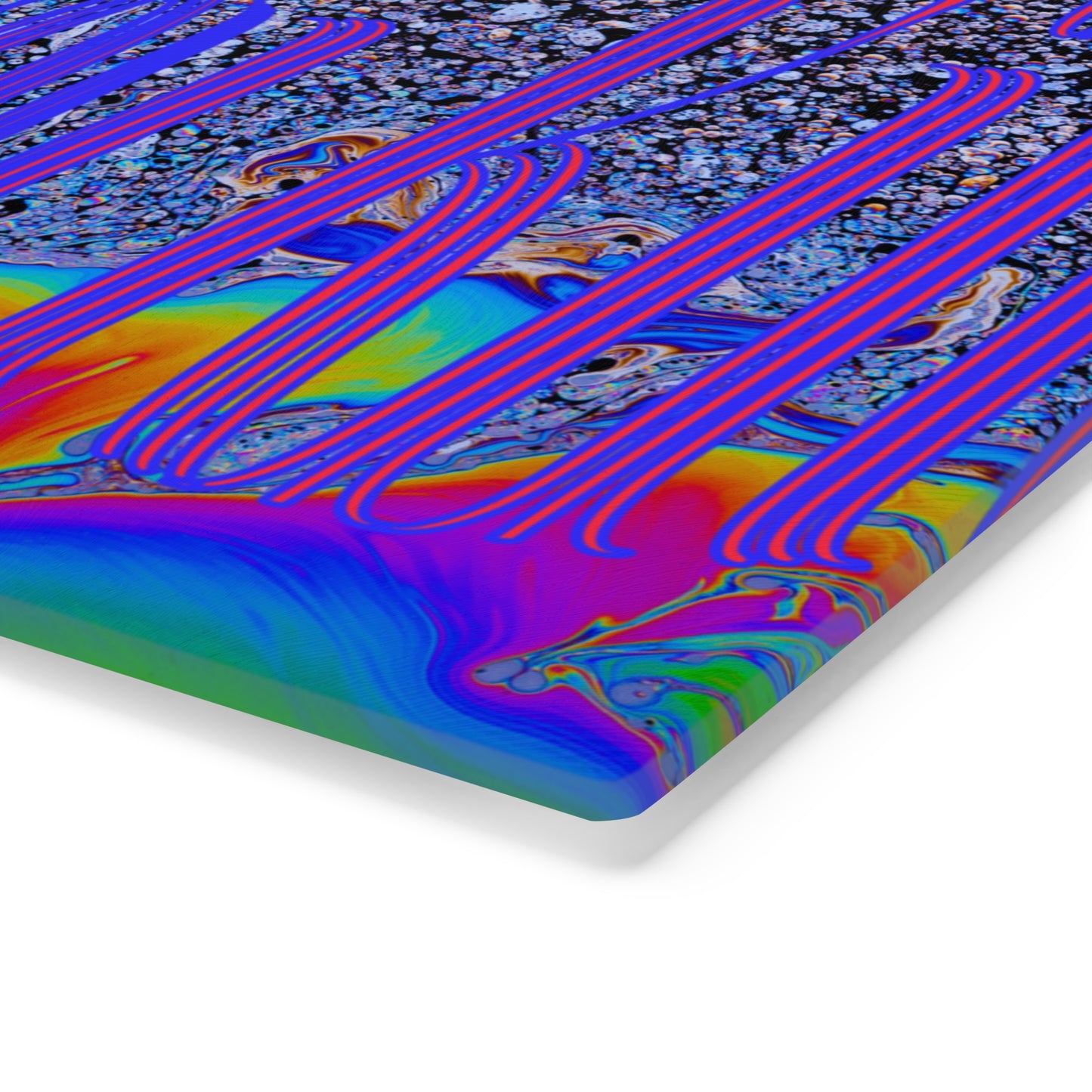 Psychedelic Cutting Board trippy home decor for the kitchen