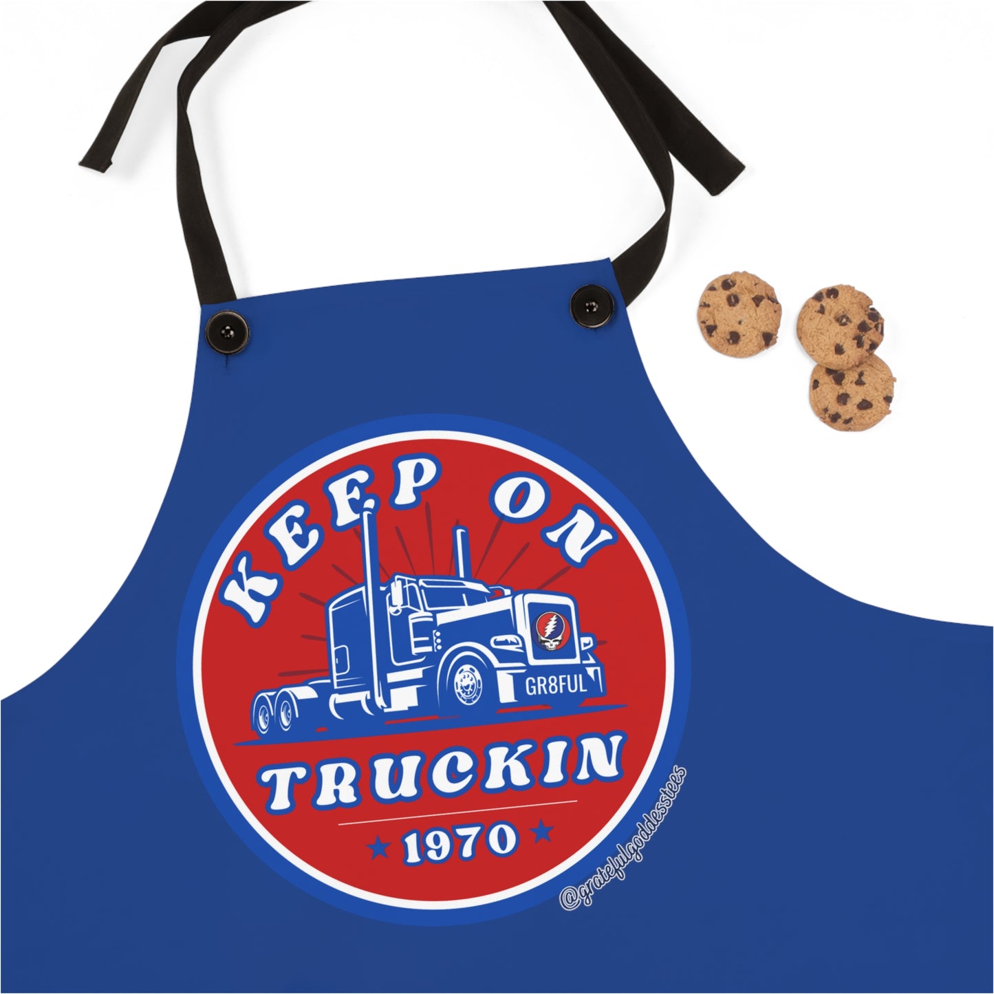 Grateful Dead inspired Truckin apron
