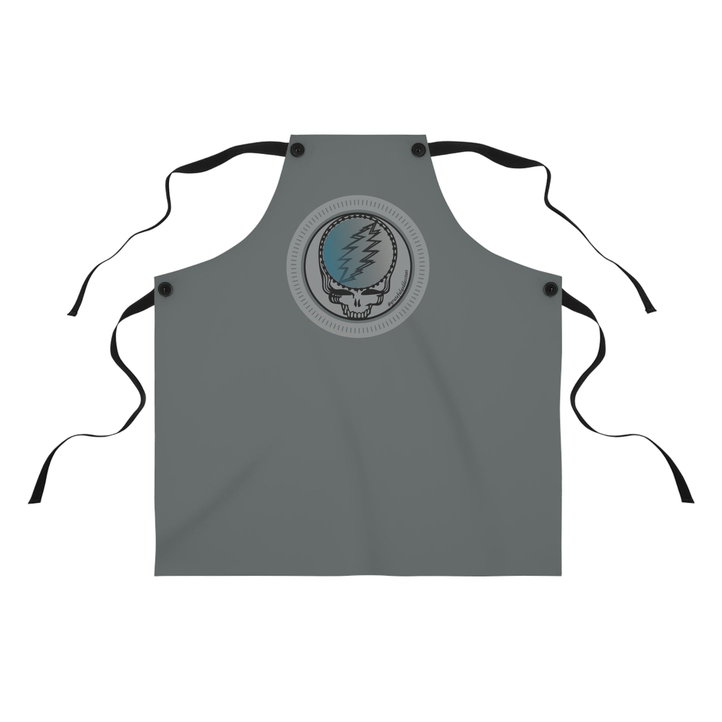 Grateful Dead home Steal your face gray Apron