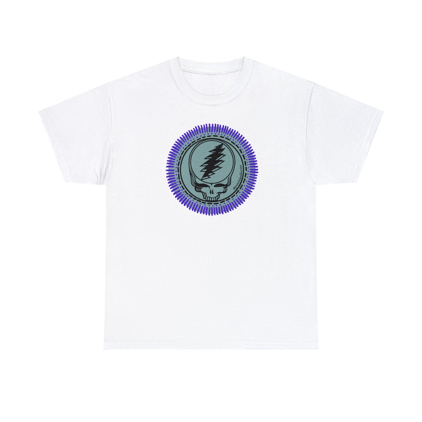 Grateful Dead steal your face mandala inspired tshirt