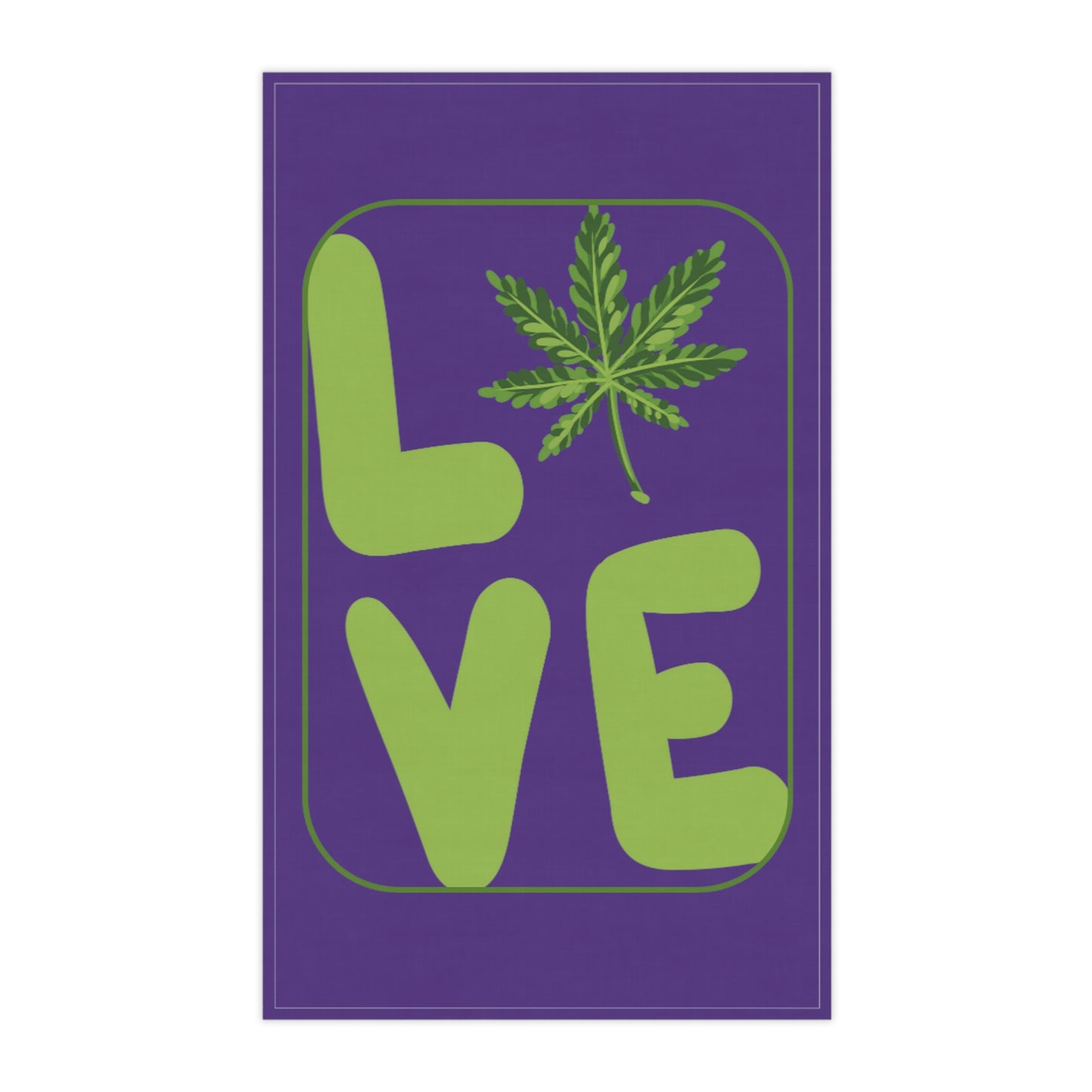 Cannabis Love Kitchen Towel