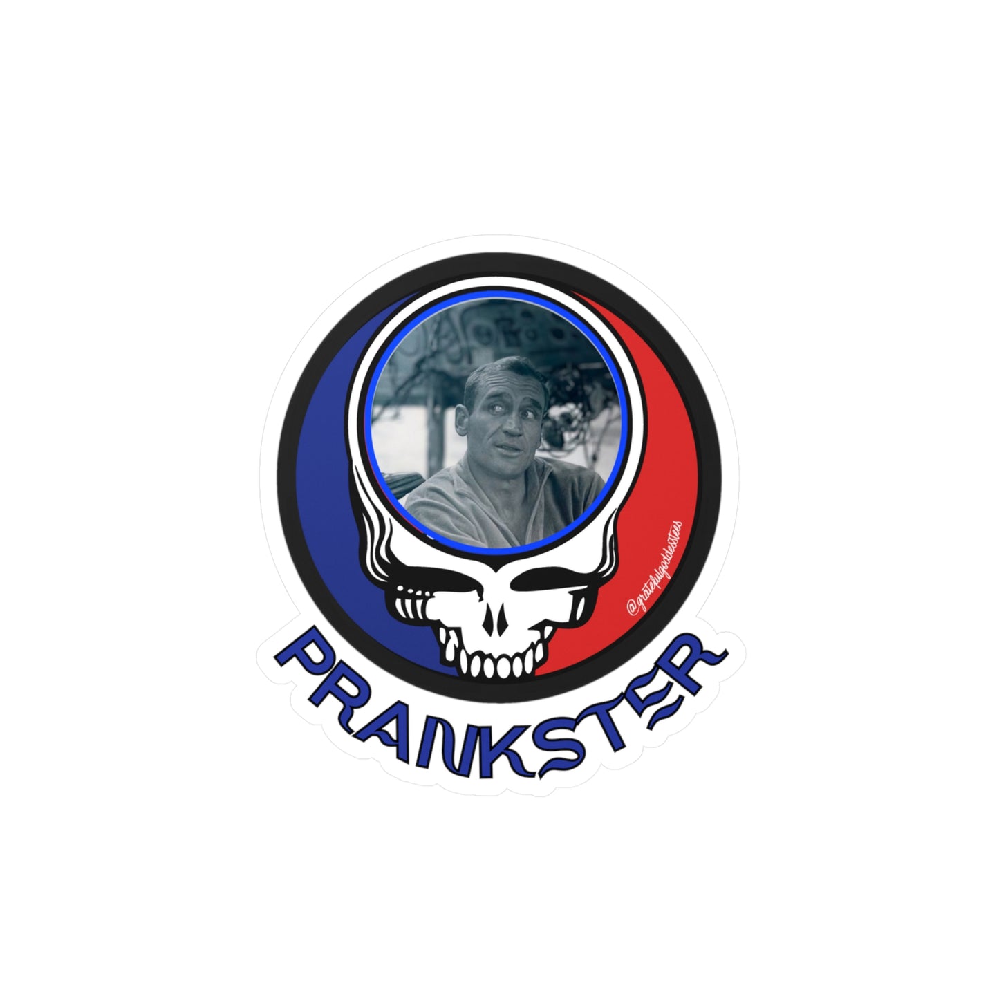 Neal Cassady Merry Prankster Grateful Dead Kiss-Cut Vinyl Decals