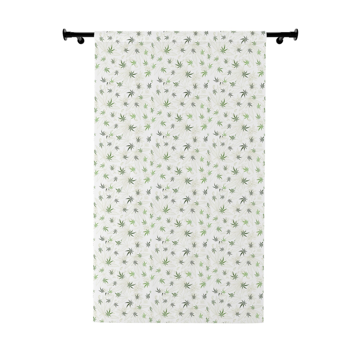 Custom cannabis 420 decor curtains -marijuana print blackout curtains for stoner style hippie homes boho chic dope decor