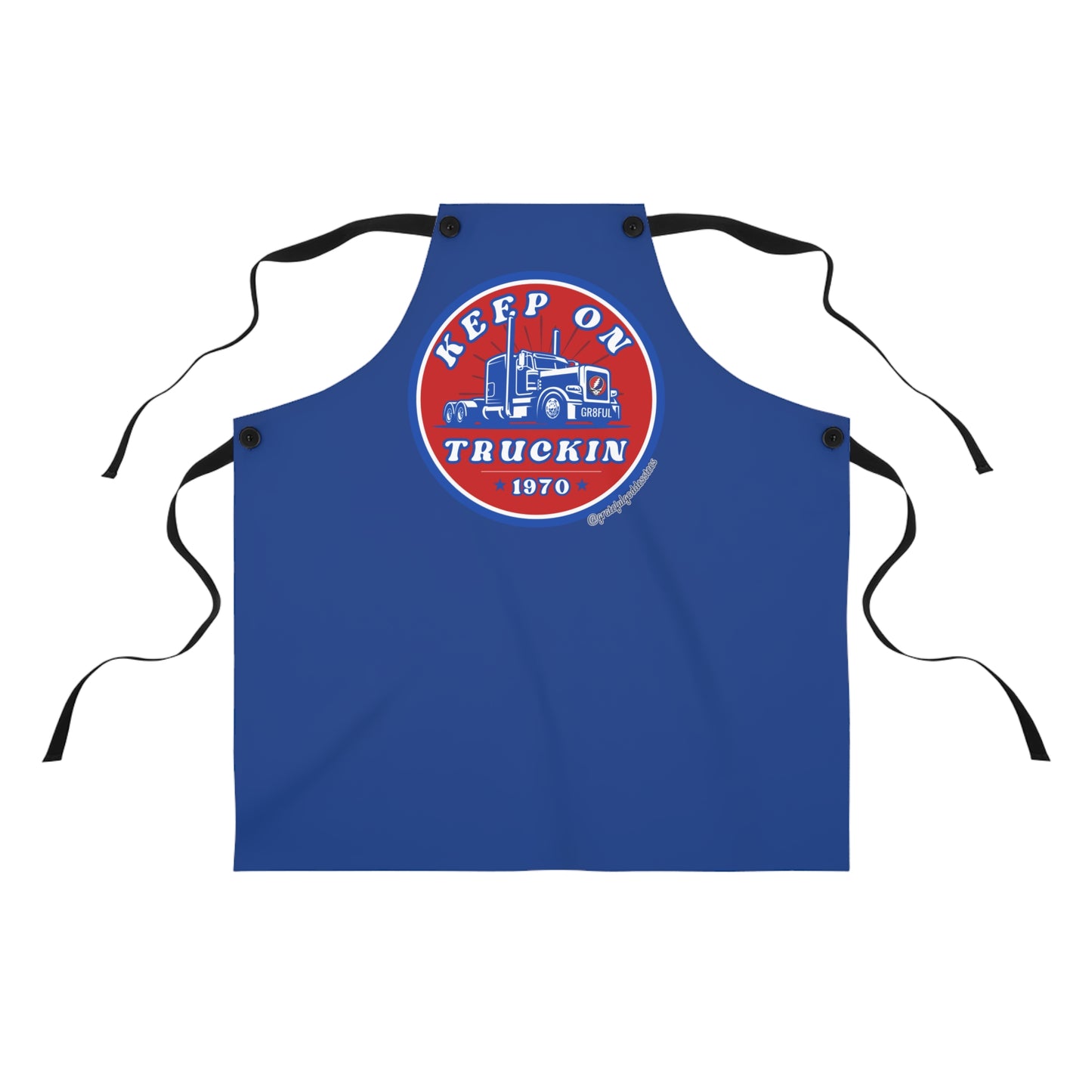 Grateful Dead inspired Truckin apron