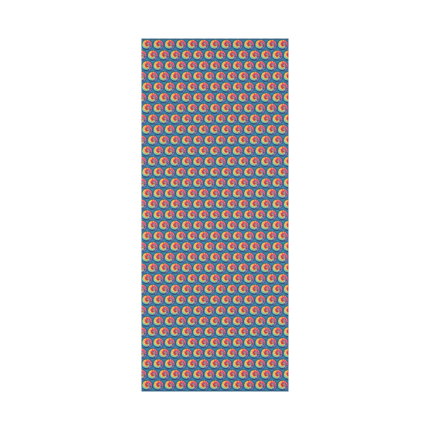 Spiral tie-dye wrapping paper psychedelic gift wrap papers for hippie gift