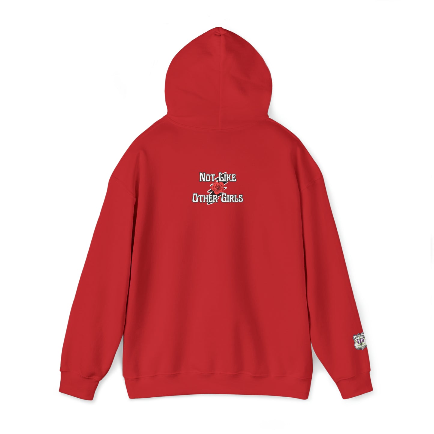 Grateful Dead hoodie Grateful Mama scarlet begonias Hooded Sweatshirt - print on front, back, and sleeve