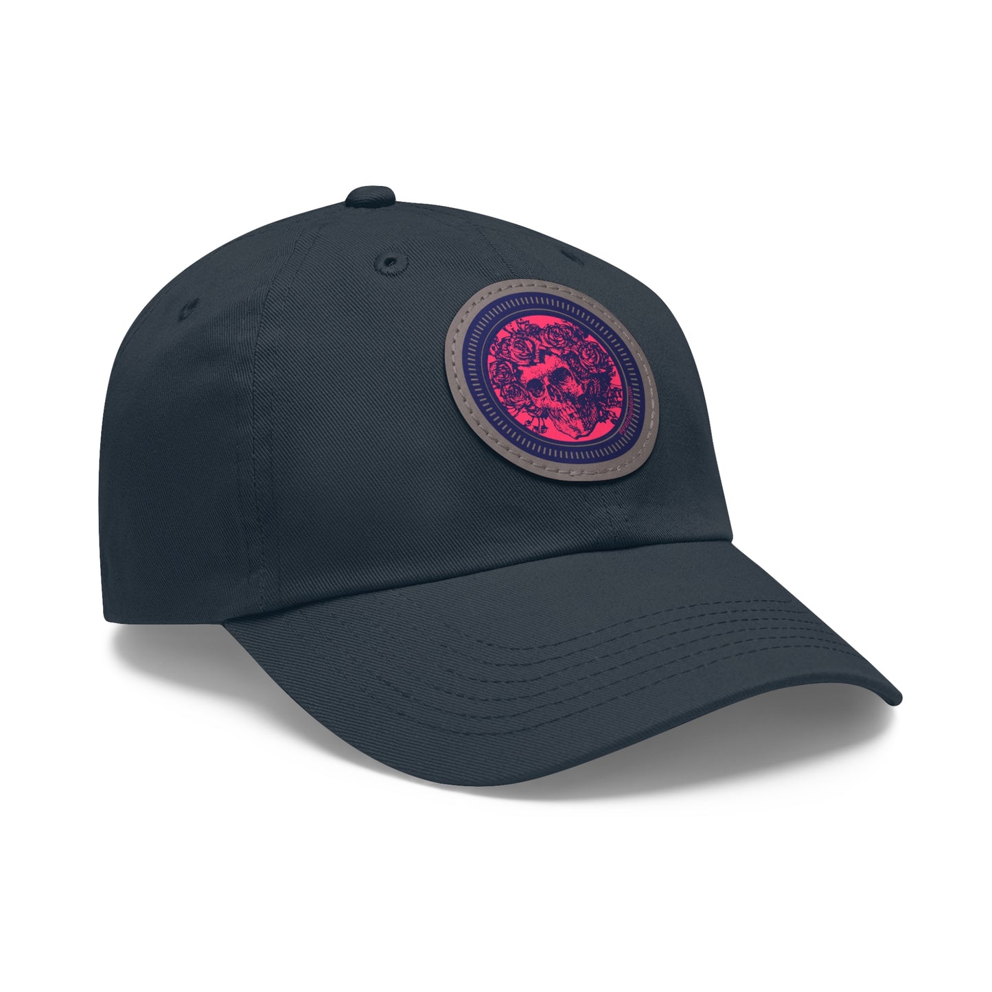 Grateful Dead inspred Bertha Hat with Leather Patch