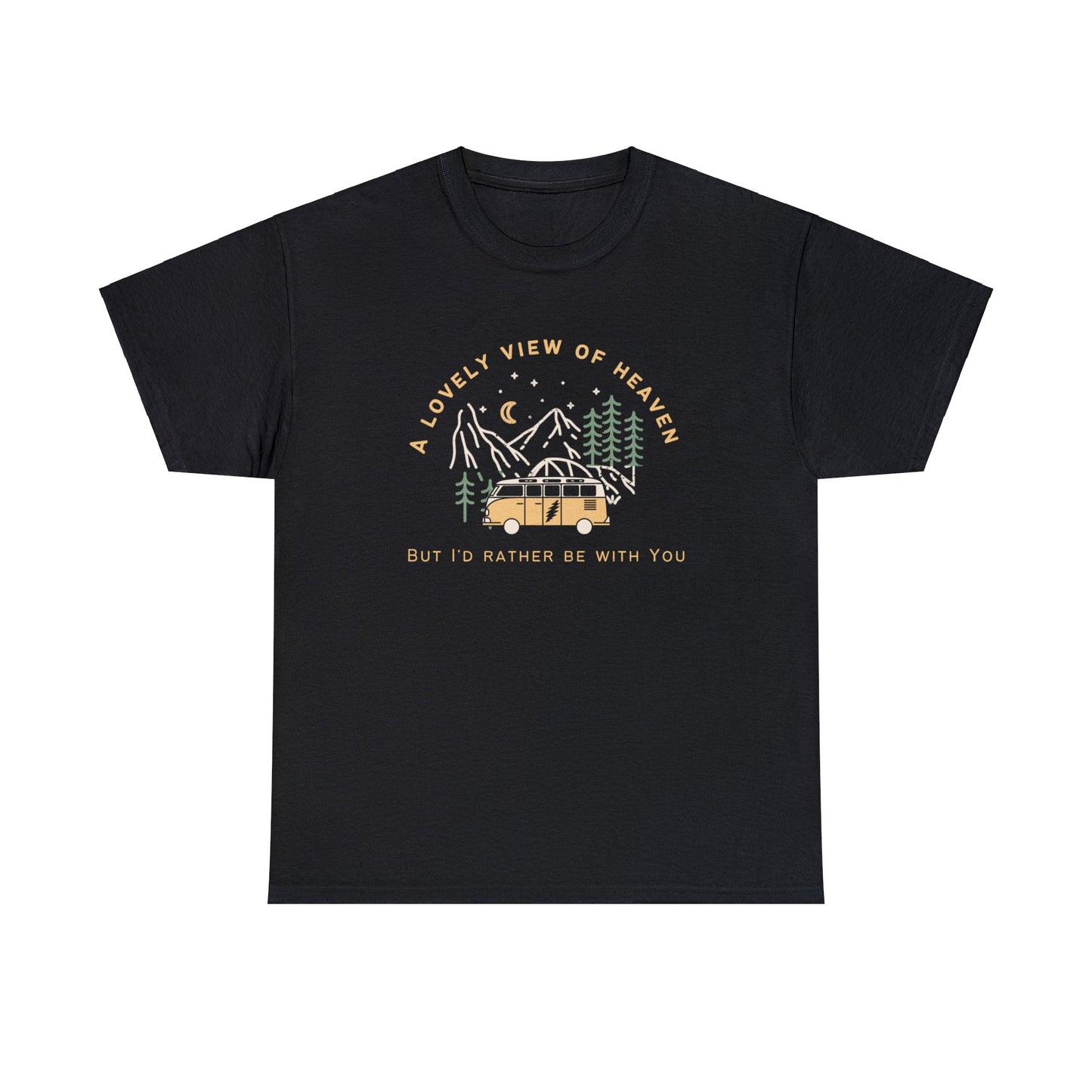 Standing on the Moon Grateful Dead inspired Unisex Heavy Cotton Tee