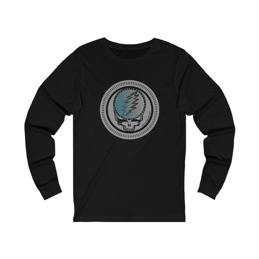 Grateful Dead inspired steal your face Long Sleeve Tee