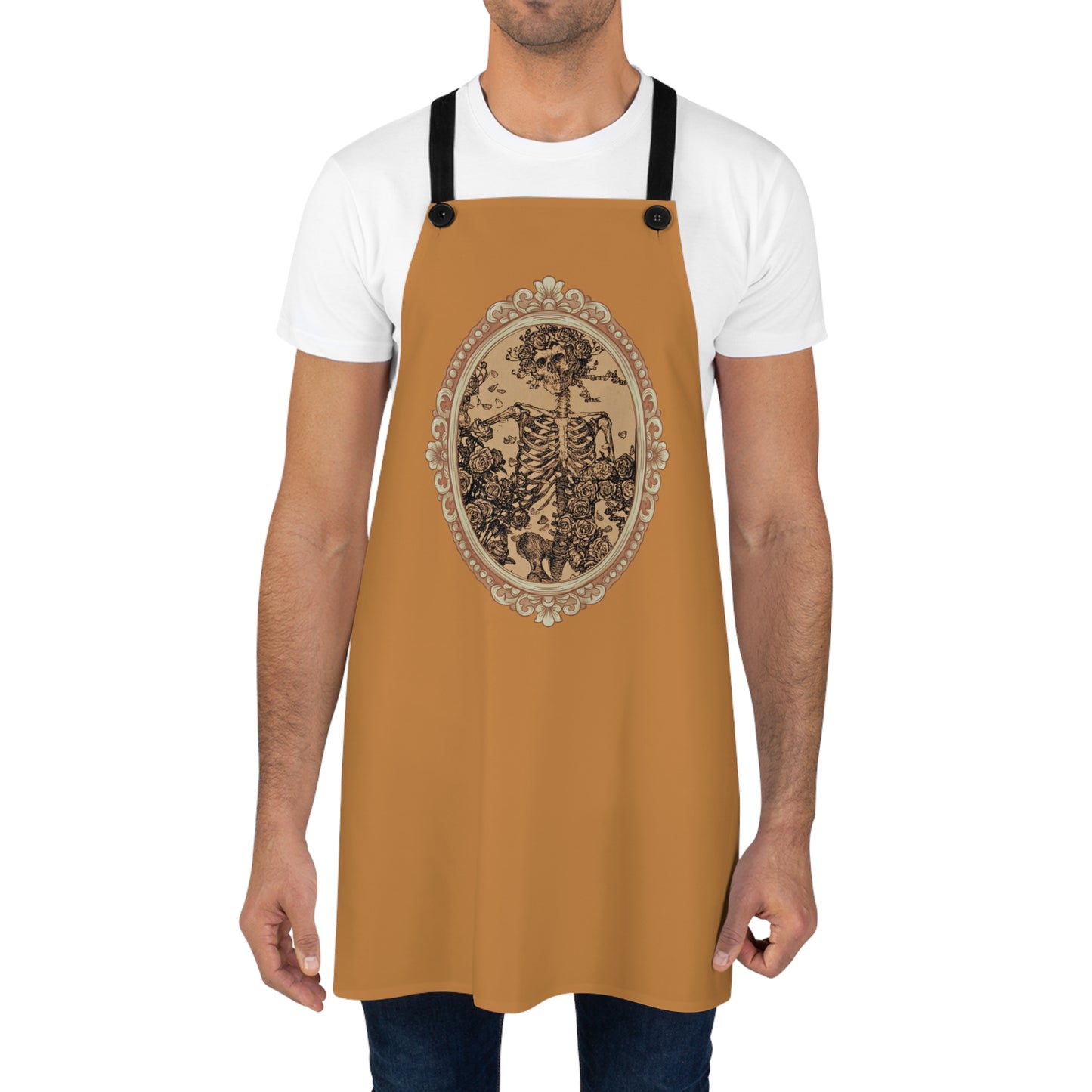Grateful Dead inspired Bertha brown Apron perfect deahead gift for chefs
