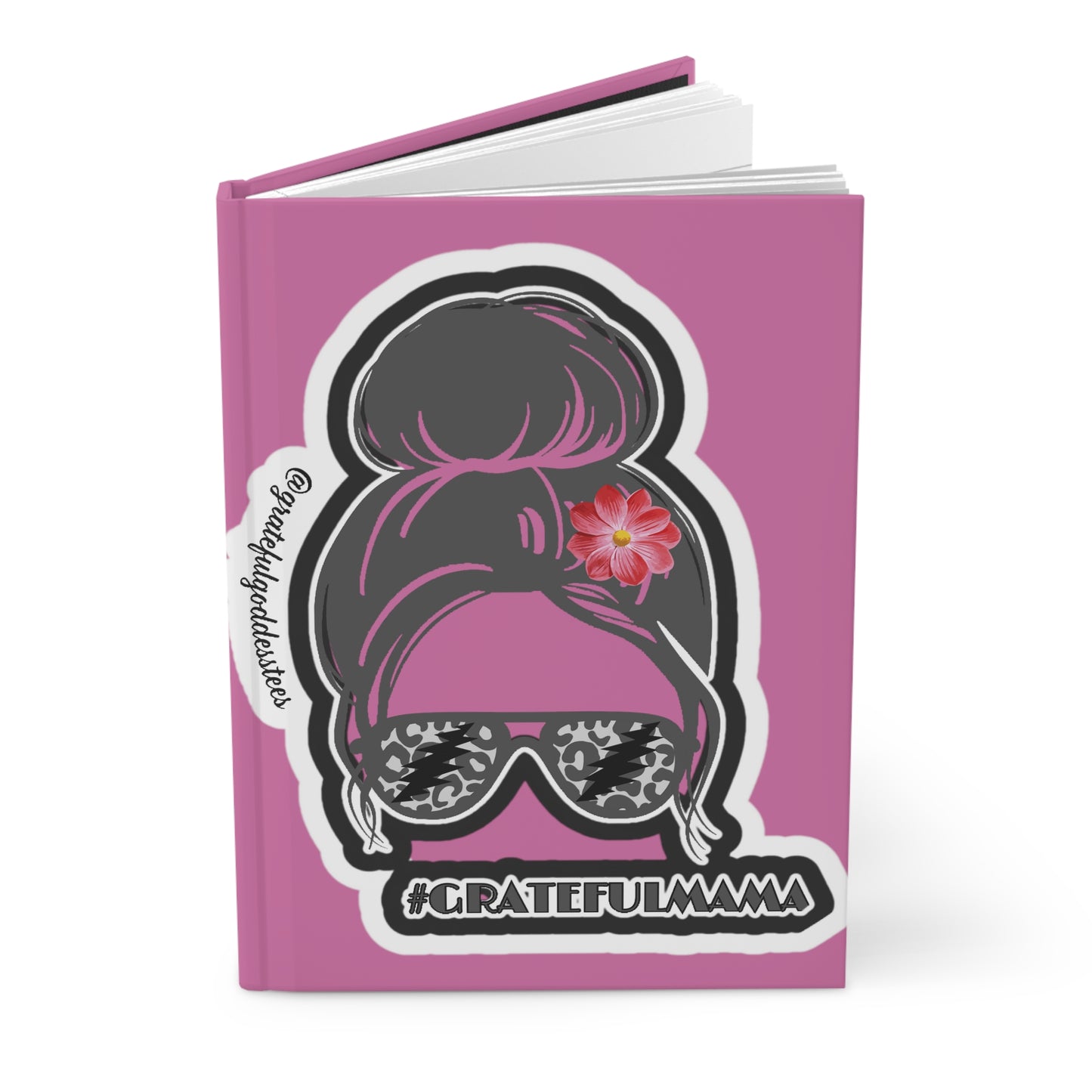 Grateful Dead inspired grateful mama Hardcover Journal