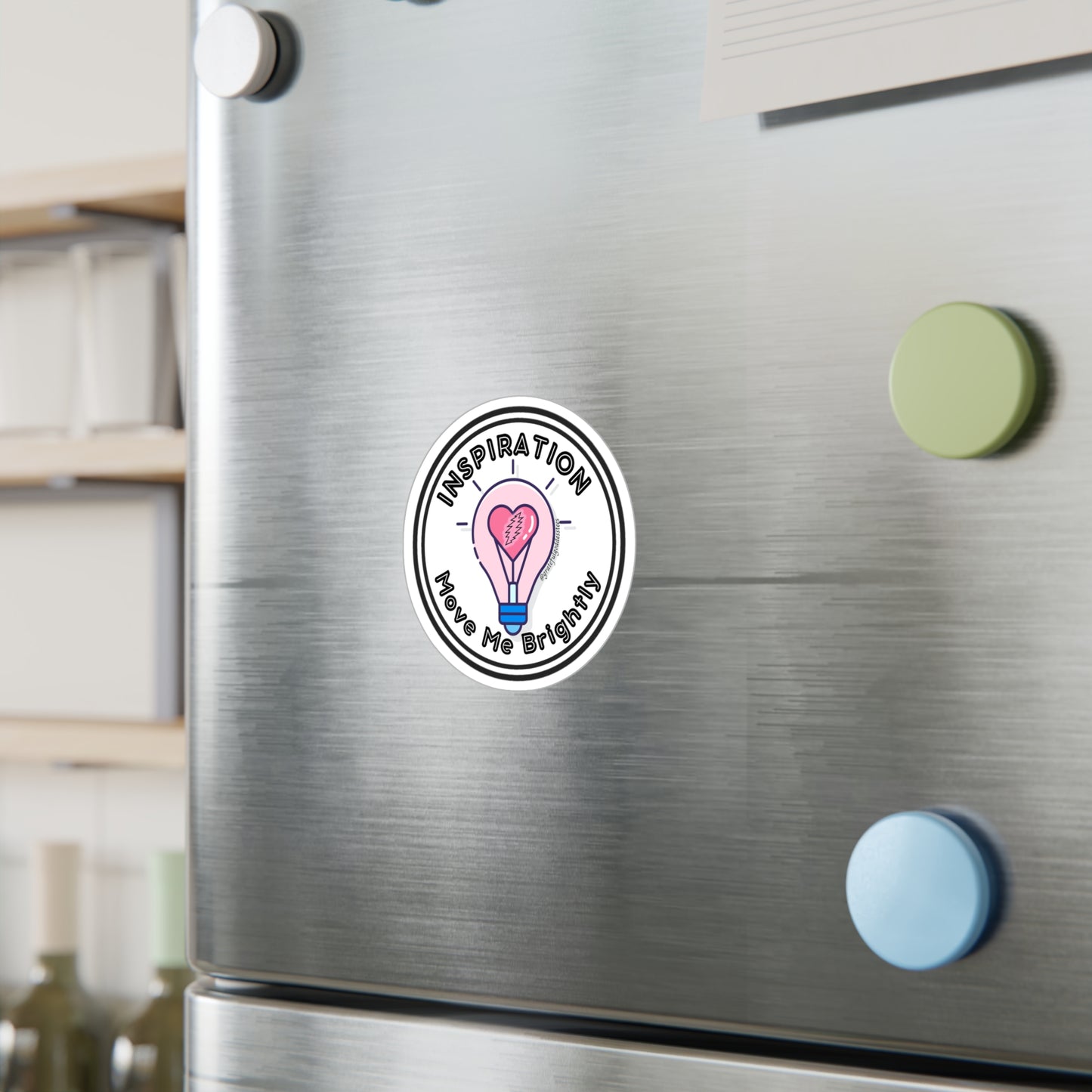 Inspiration Move Me Brightly Vinyl decal