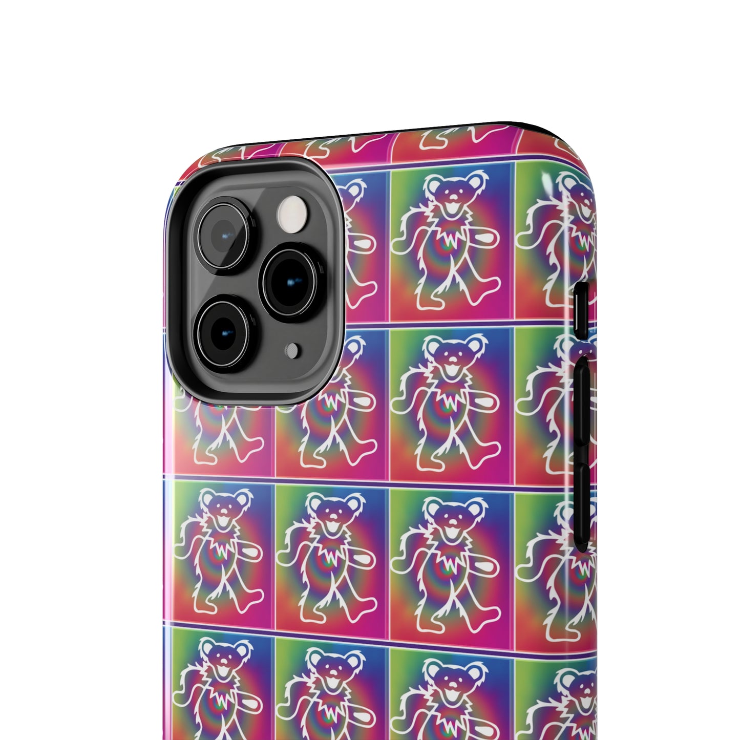 Grateful Dead bears tie-dye Tough Phone Cases for Dead Head dancing bears blotter art gratefuldead phone case