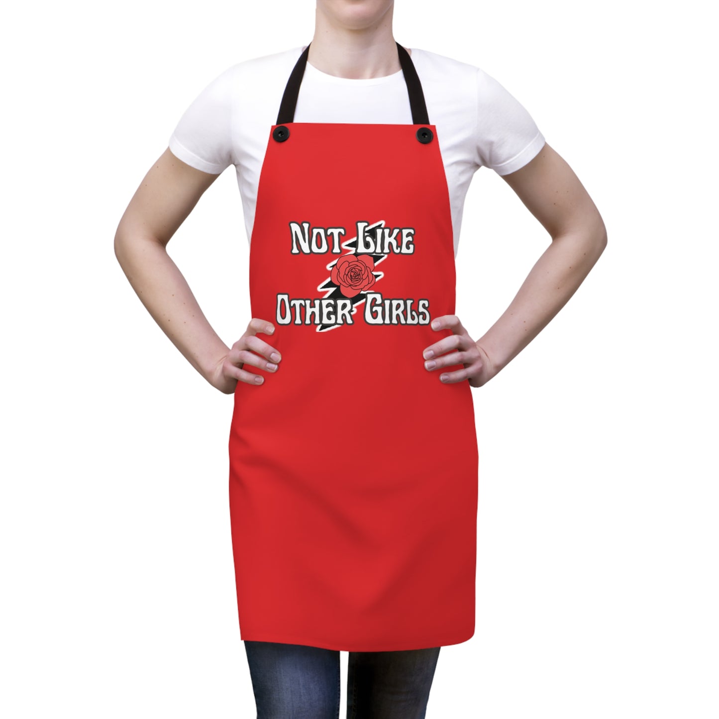 Grateful Dead home Scarlet Begonias inspired Apron