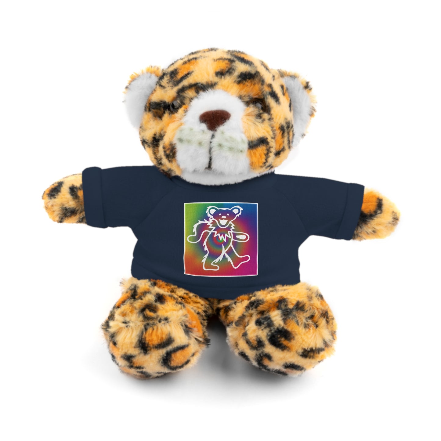 Grateful Dead bears plushie stuffed Animals with gratefuldead bear tiedye tshirt perfect Dead Head gift