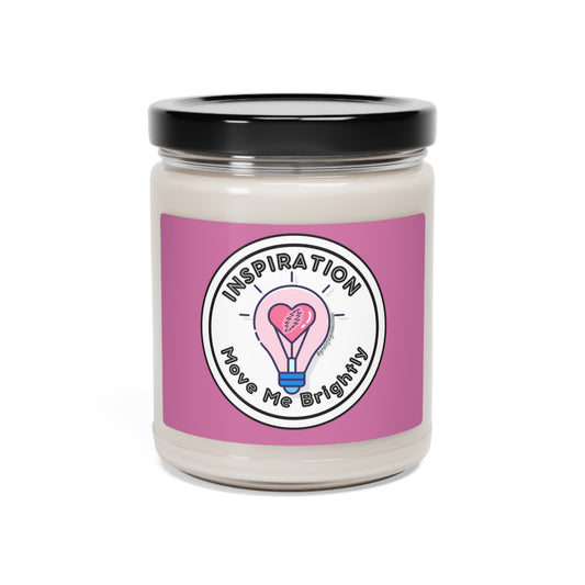 Inspiration Move Me Brightly Grateful Dead Scented Soy Candle, 9oz