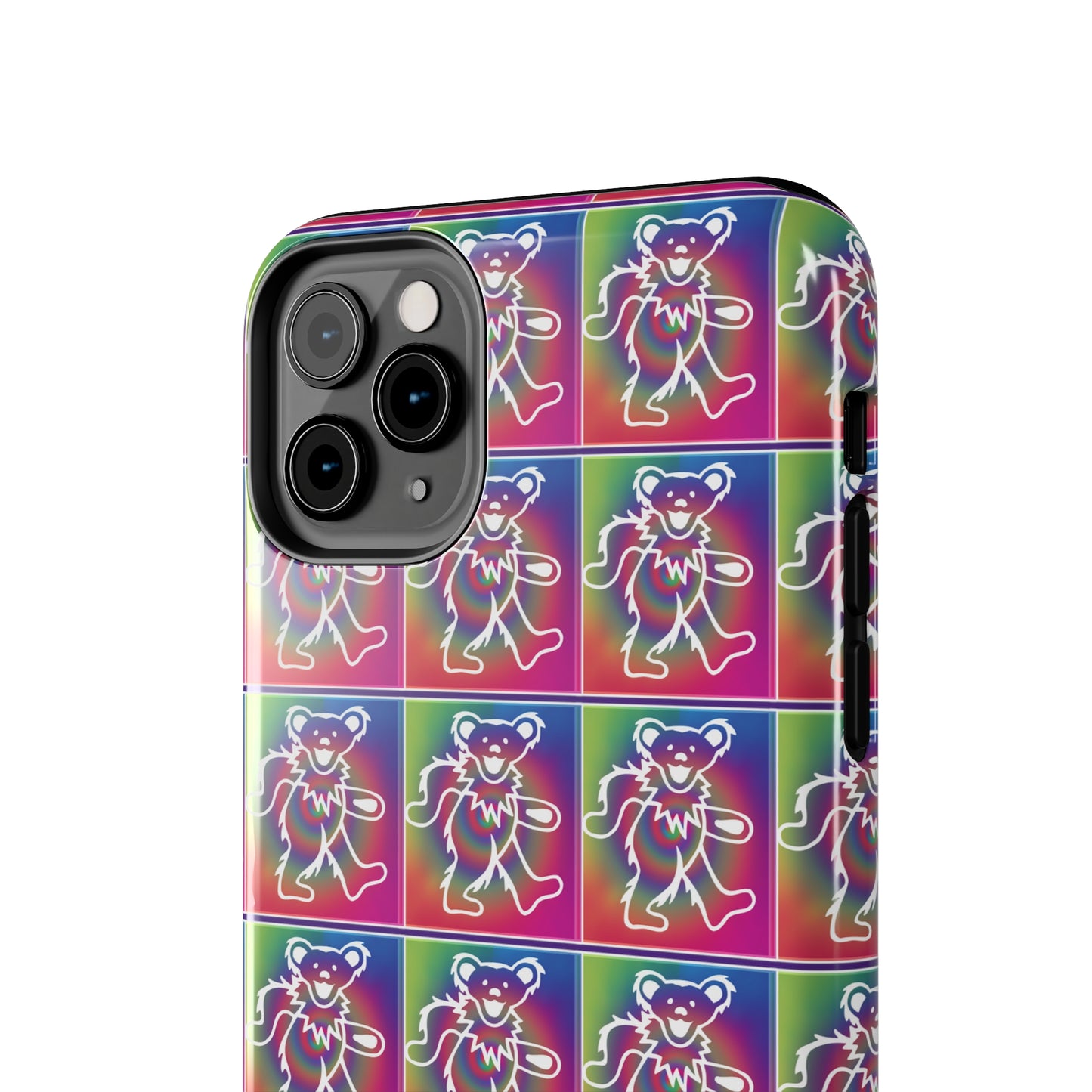 Grateful Dead bears tie-dye Tough Phone Cases for Dead Head dancing bears blotter art gratefuldead phone case