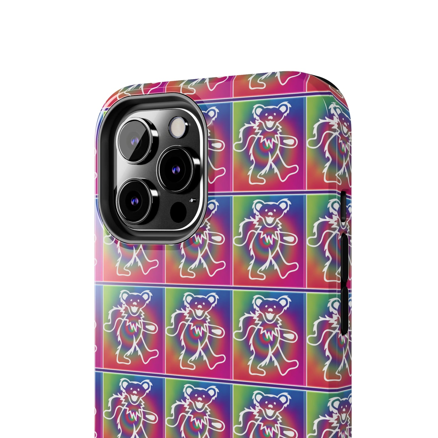 Grateful Dead bears tie-dye Tough Phone Cases for Dead Head dancing bears blotter art gratefuldead phone case