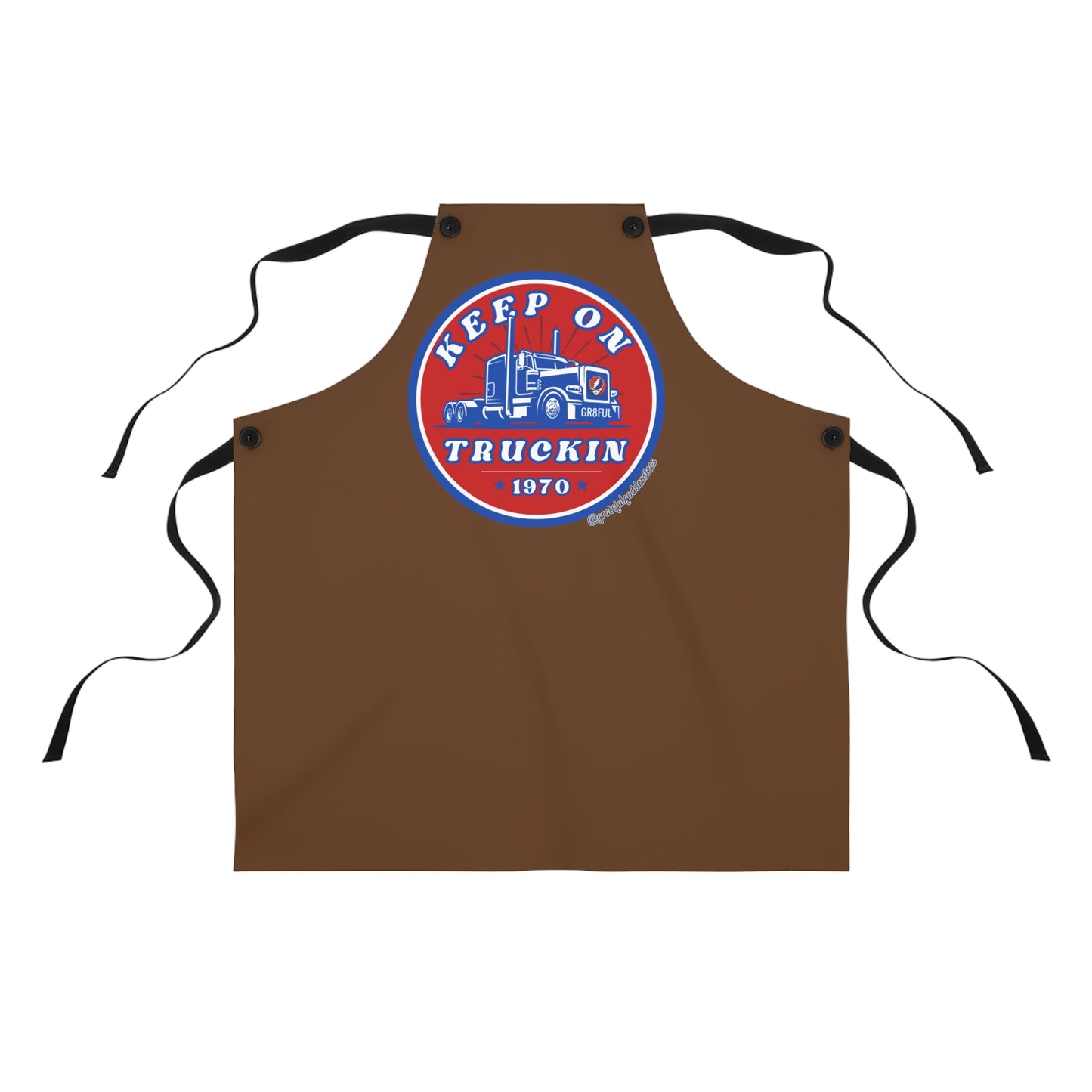 Grateful Dead inspired Truckin apron