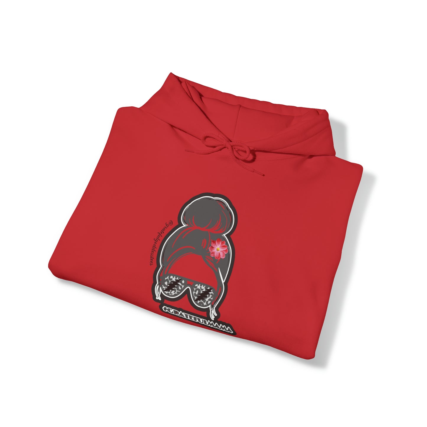 Grateful Dead hoodie Grateful Mama scarlet begonias Hooded Sweatshirt - print on front, back, and sleeve