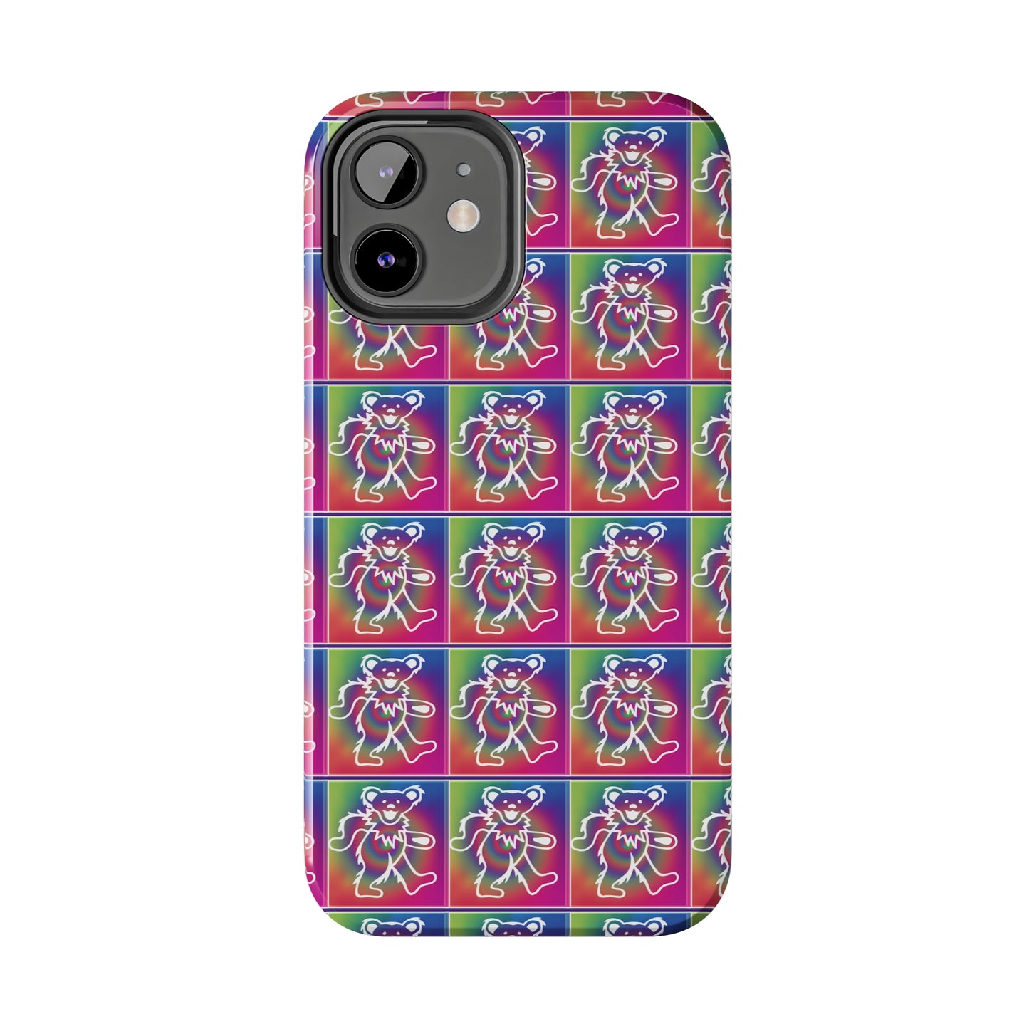 Grateful Dead bears tie-dye Tough Phone Cases for Dead Head dancing bears blotter art gratefuldead phone case