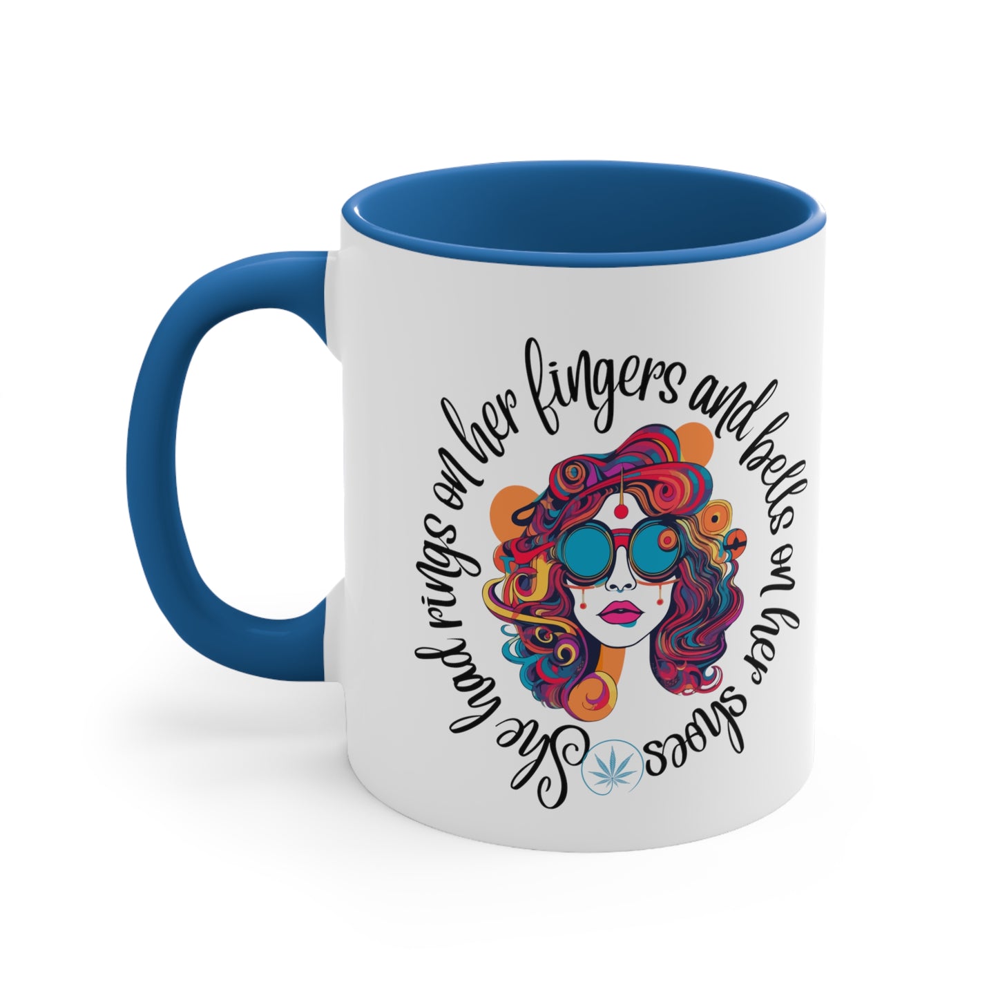 Grateful Dead song lyrics mug scarlet begonias inspired gift for deadheads she had rings on her fingers