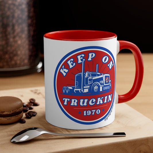 Grateful Dead keep on truckin Mug for deadheads