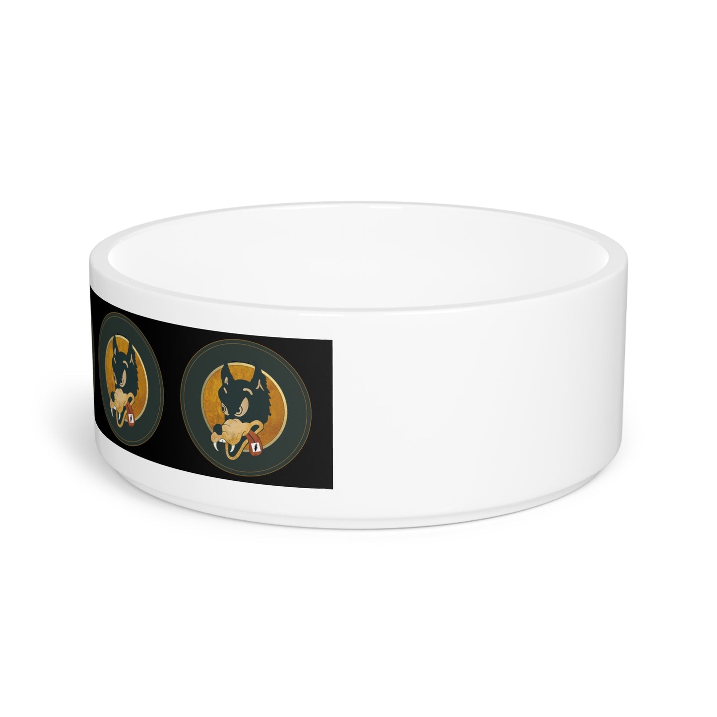 Grateful Dead Dog Bowl dire wolf inspired Grateful dead pet bowl - gift for your furry deadhead best friend