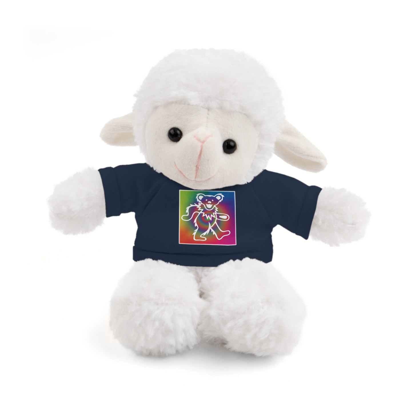 Grateful Dead bears plushie stuffed Animals with gratefuldead bear tiedye tshirt perfect Dead Head gift