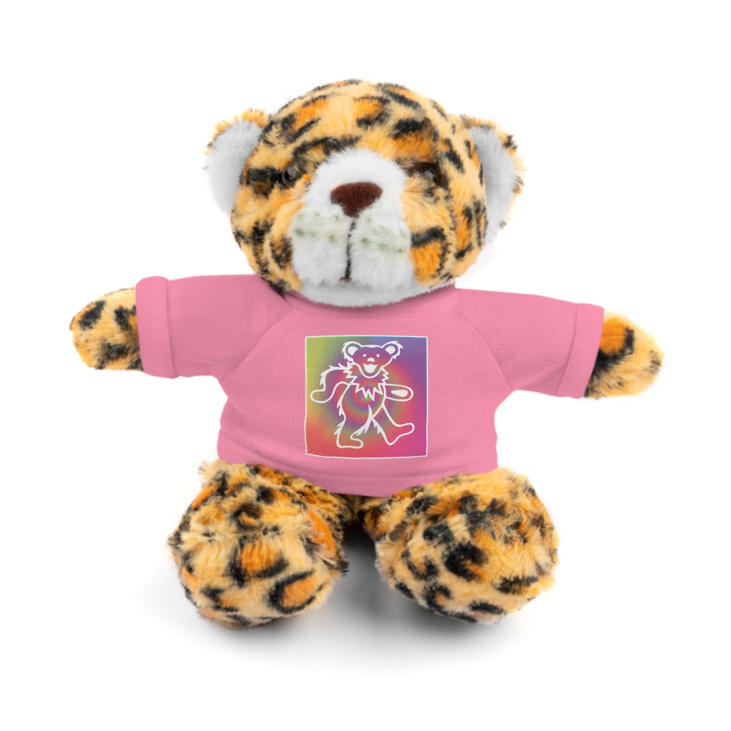 Grateful Dead bears plushie stuffed Animals with gratefuldead bear tiedye tshirt perfect Dead Head gift