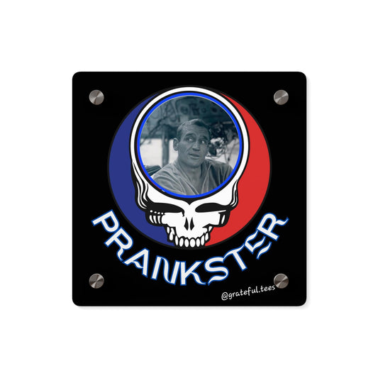 Grateful Dead art Cassady Merry Prankster steal your face Acrylic Wall Art Panels Gratefuldead art