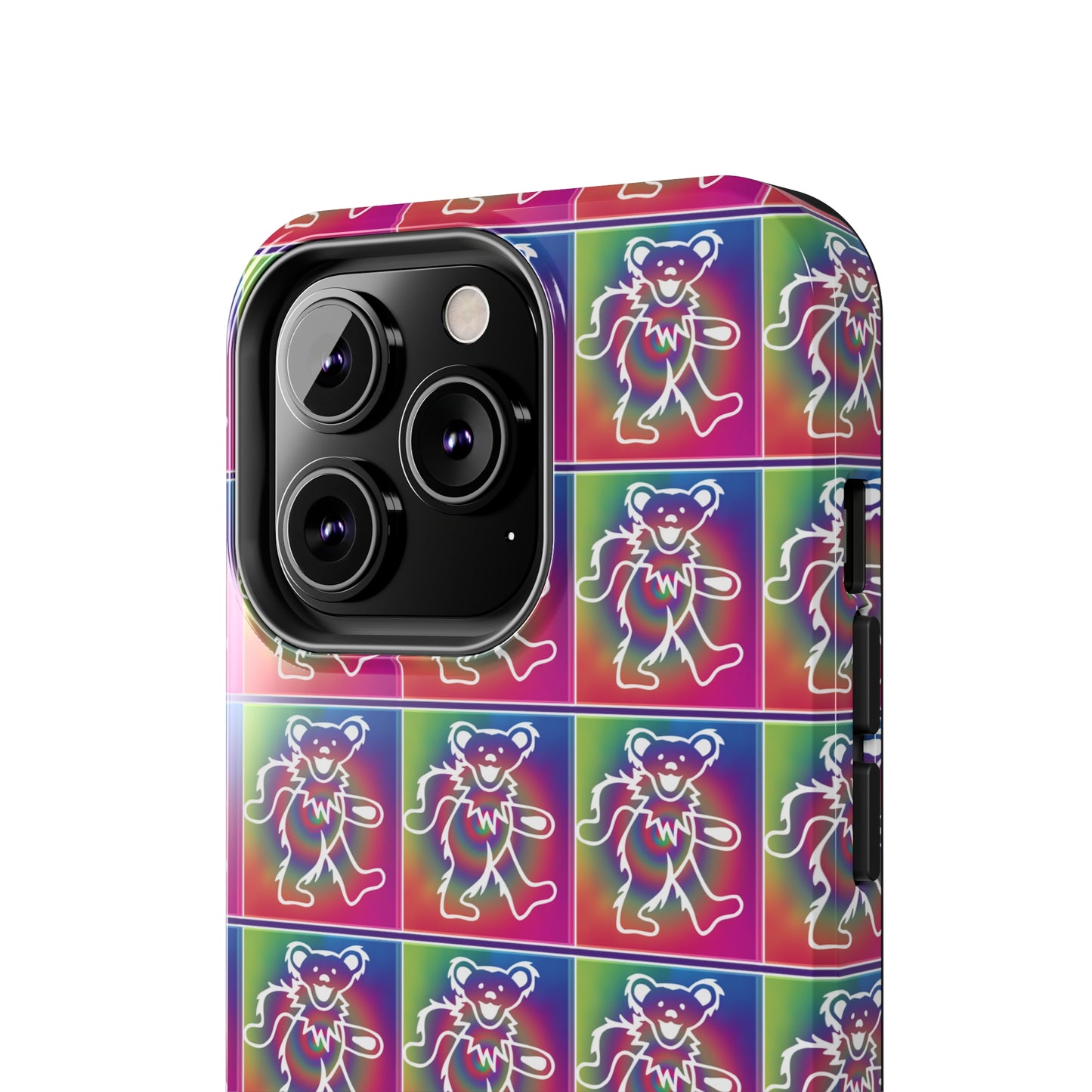 Grateful Dead bears tie-dye Tough Phone Cases for Dead Head dancing bears blotter art gratefuldead phone case