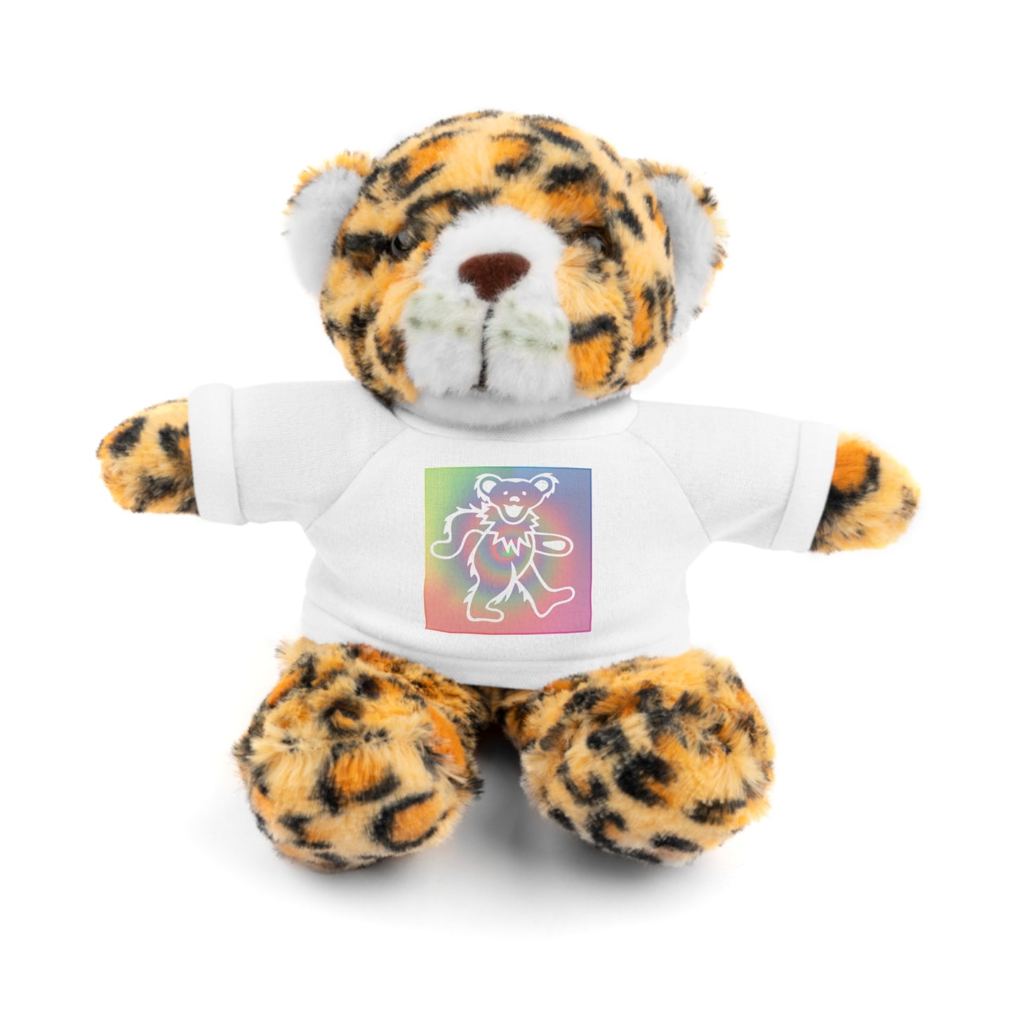 Grateful Dead bears plushie stuffed Animals with gratefuldead bear tiedye tshirt perfect Dead Head gift