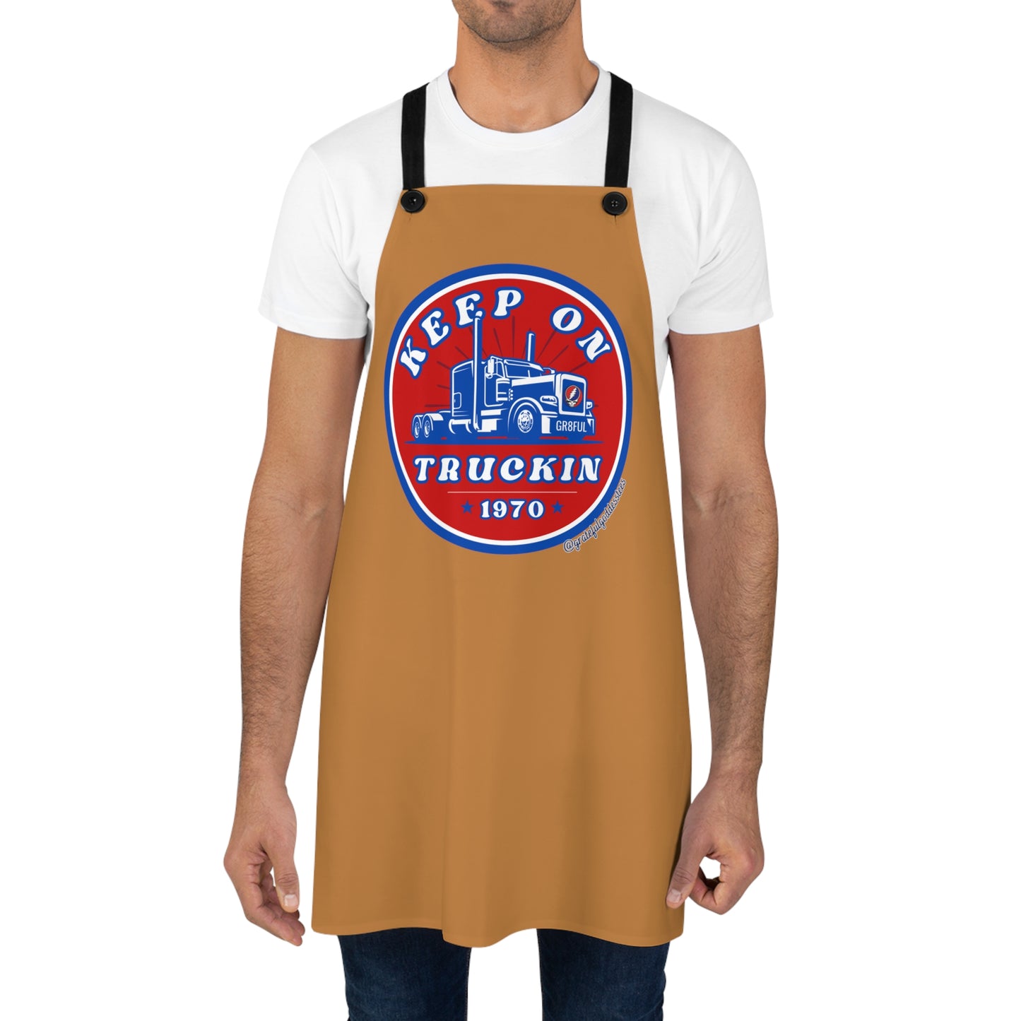 Grateful Dead inspired Truckin apron